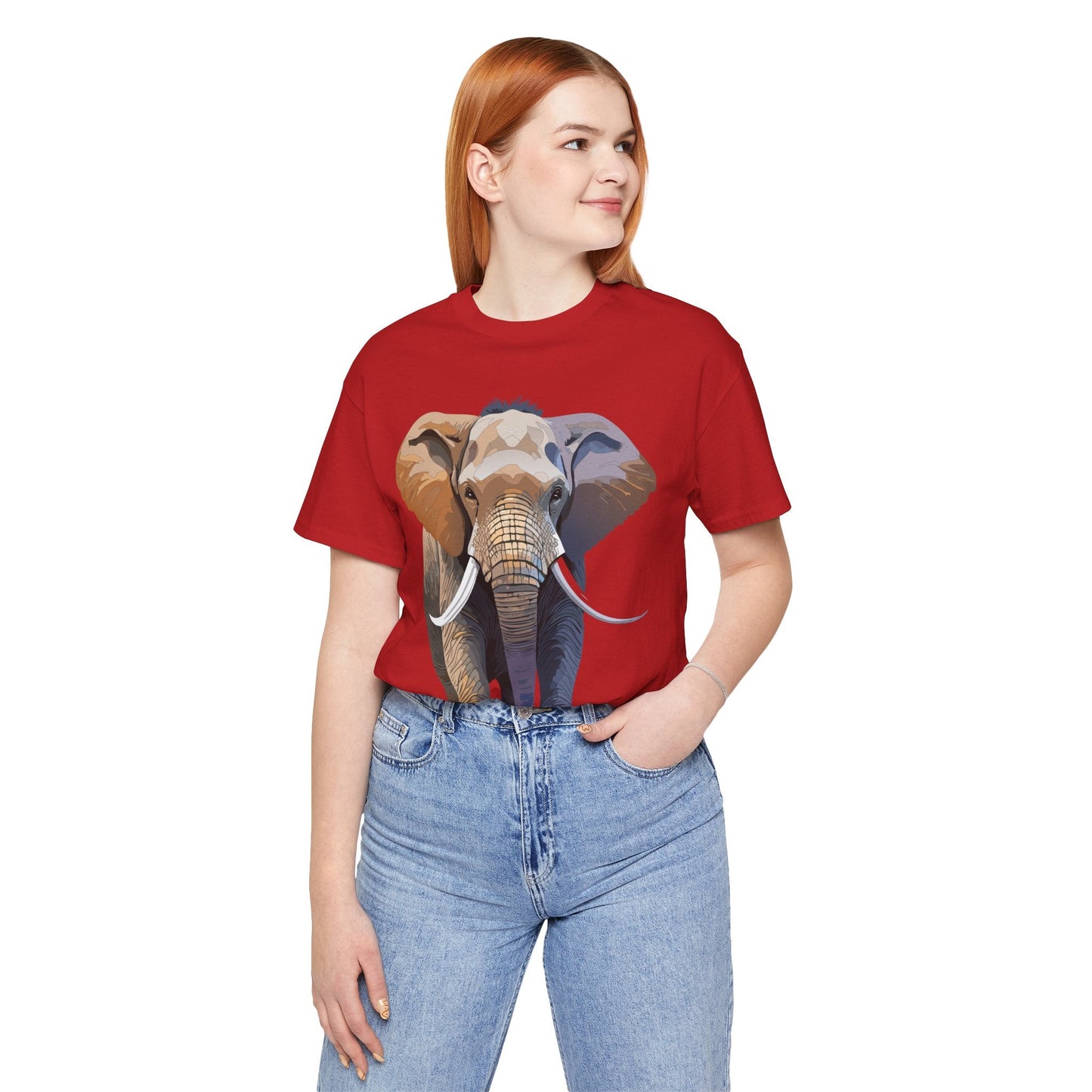 Unisex Animal Art Design Tee Shirt With Wildlife Animals Short Sleeve Everyday Comfort