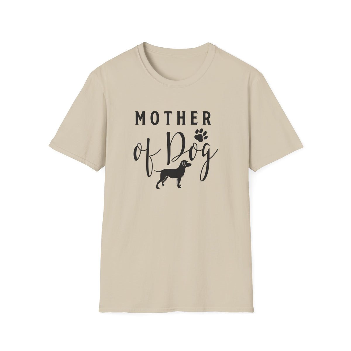 Dog Mom Pet Lover Graphic Unisex Cotton T-Shirt