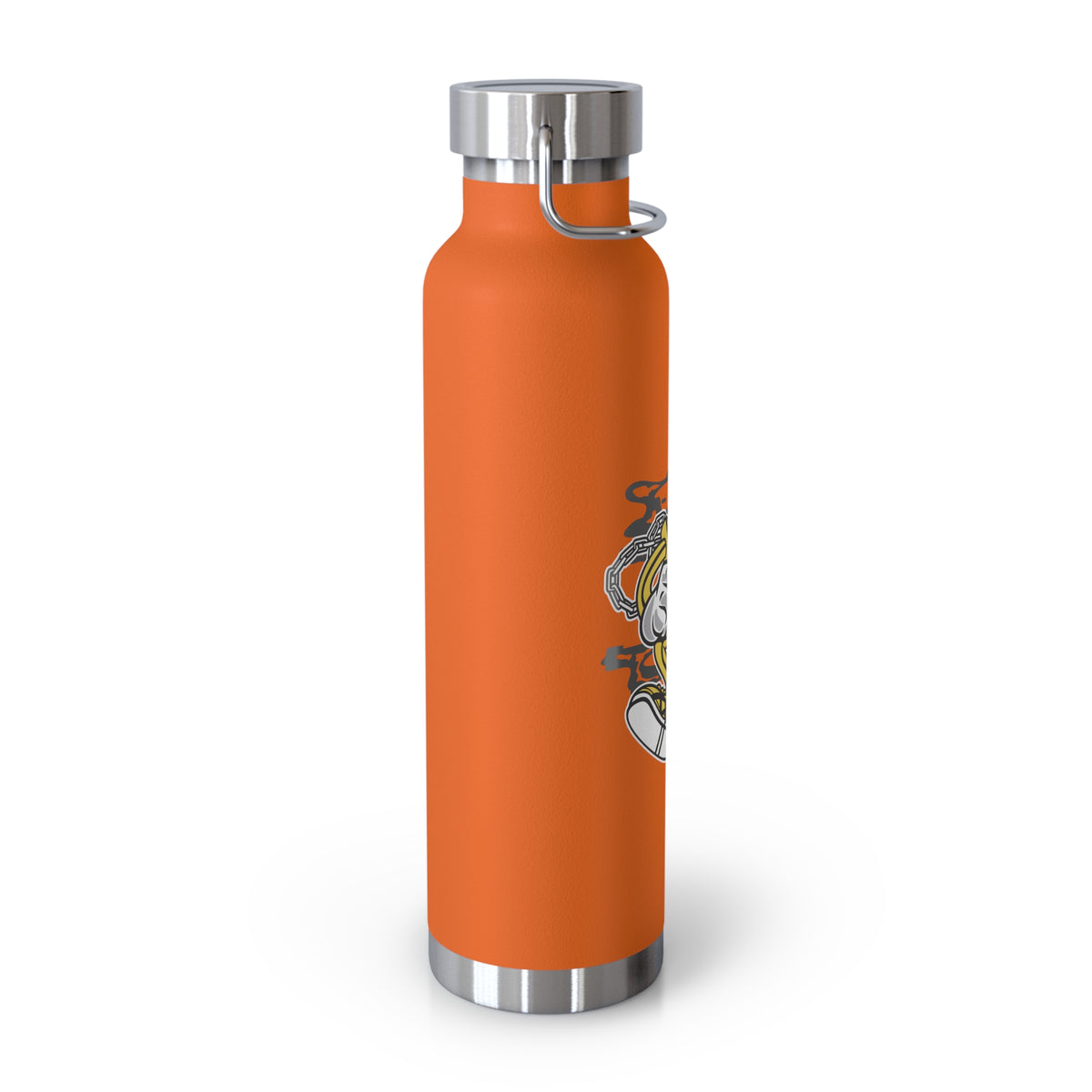 22oz Copper Insulated Water Bottle with Cartoon Design - CV19