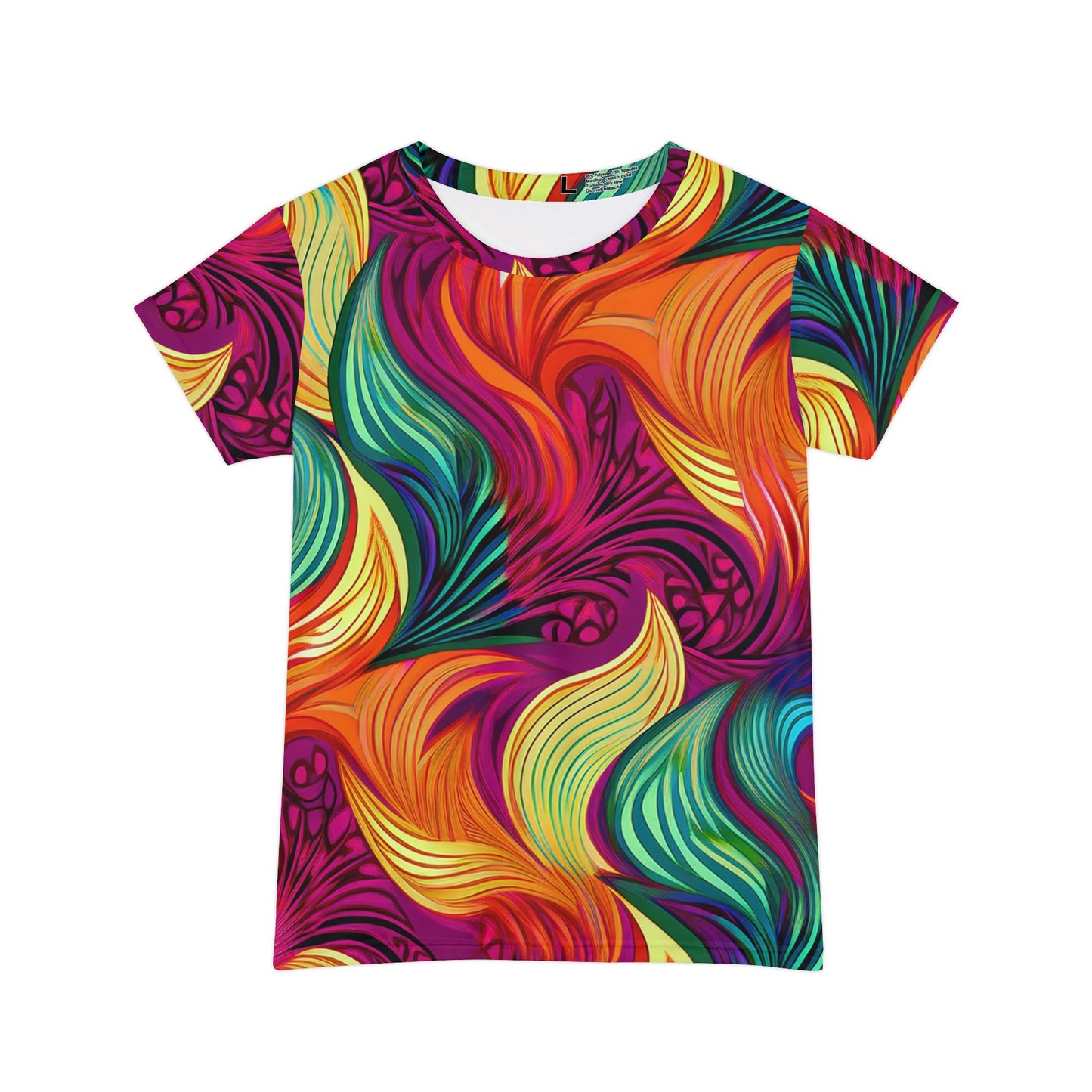 Abstract Print Shirt, Shirt with Abstract Print
