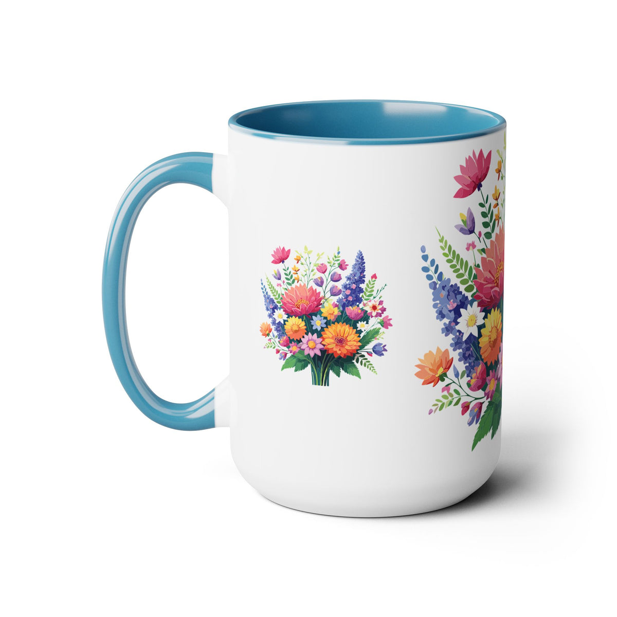 Floral Mug, Floral Cup