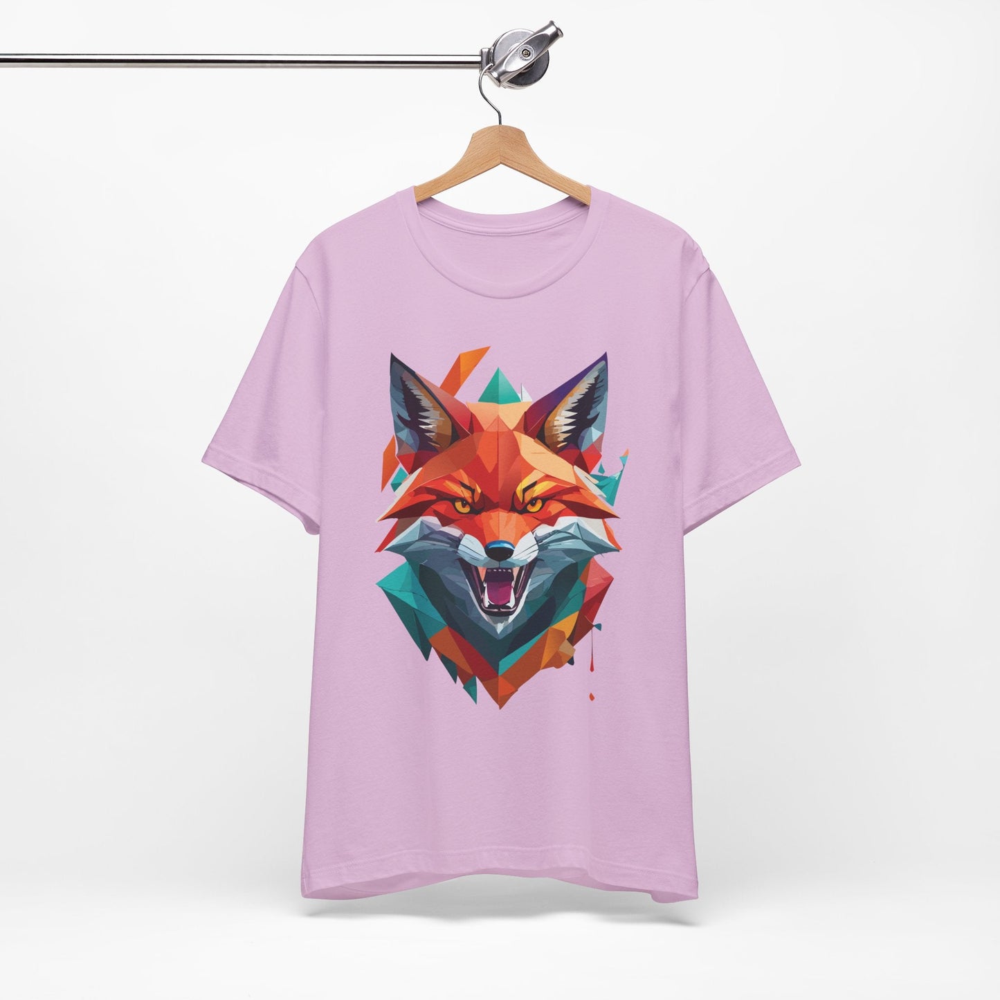 Unisex Animal Print Tee Shirt With Wild Animals Art Design For Men Women Soft Cotton
