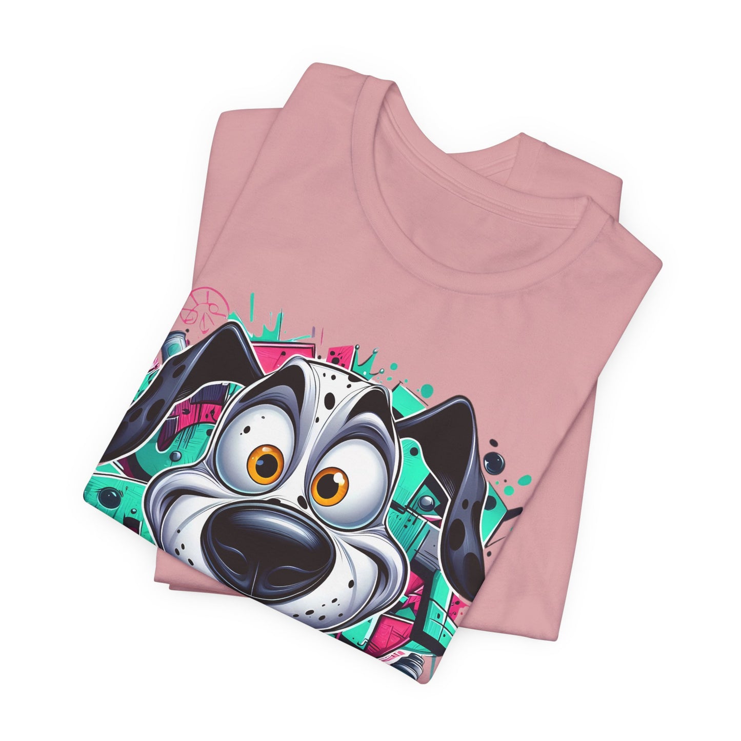 Viki Animal Tees, Dog Tee Shirt, Funny Dog T-Shirt, Art Design Top, Funny Animal T-Shirt, Graphic Tee