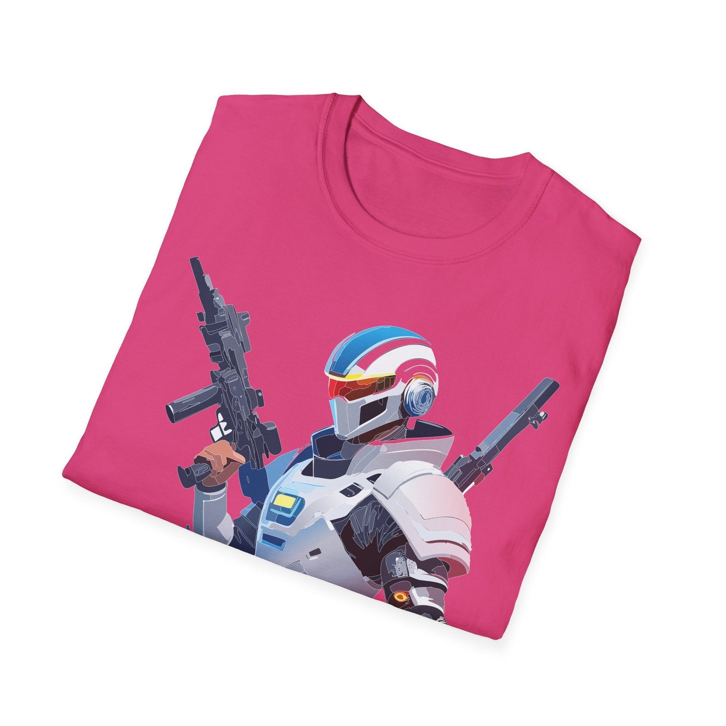 Robocop Graphic Unisex Cotton With Cyber Man Artwork Tee 2