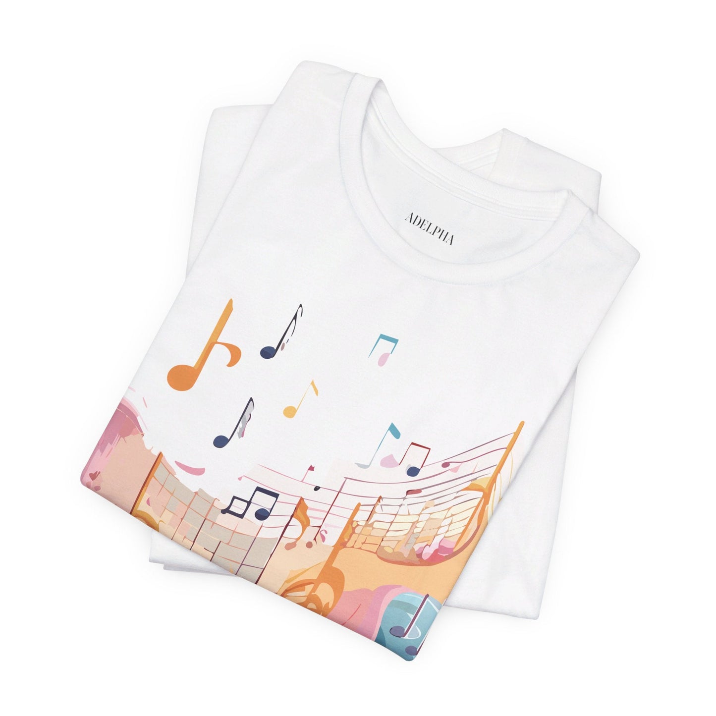 Adelpha Graphic Tee Unisex Jersey Short Sleeve Vintage Inspired Artwork Music T Shirt Casual Wear