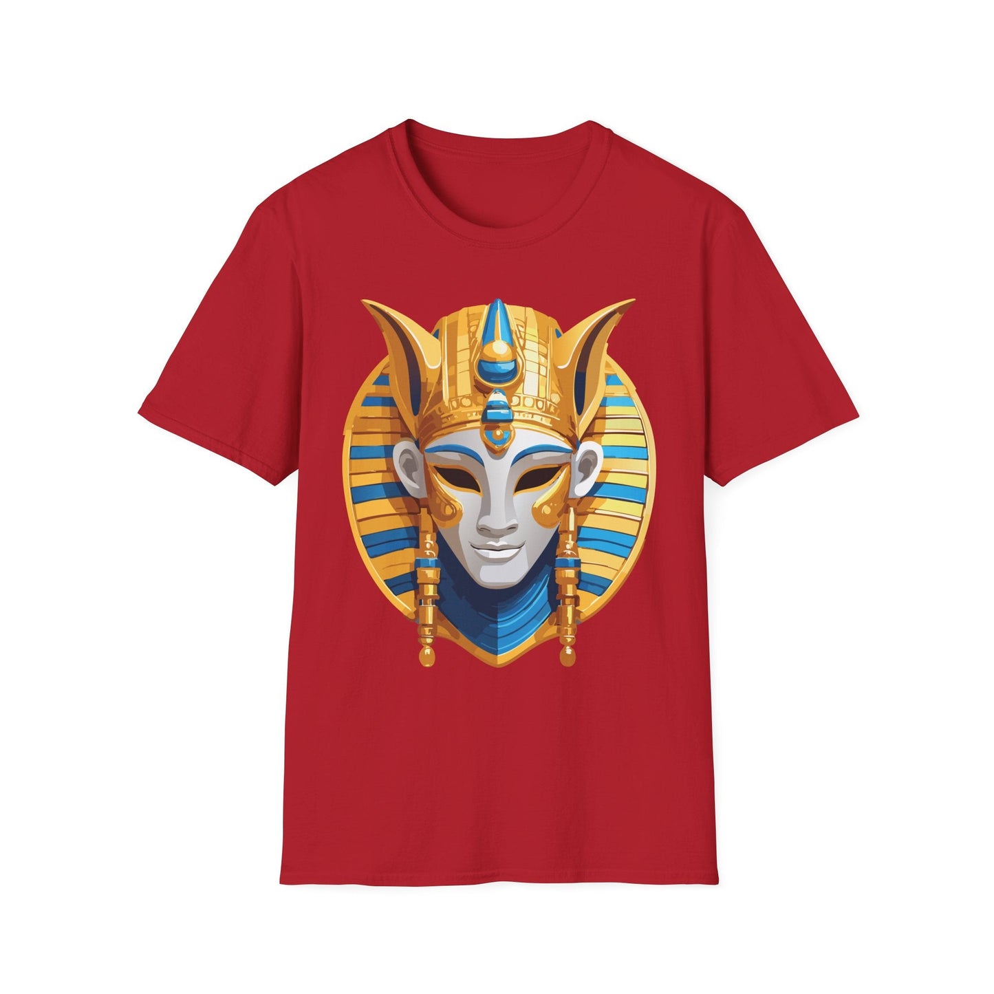 Mask Tee Shirt Unisex Masquerade Design Artwork Gildan Softstyle 64000 Cotton Tee