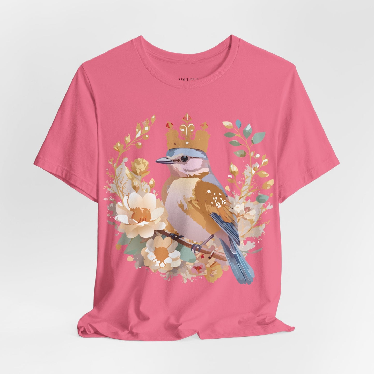 Medallion Graphic Unisex 100 Cotton Vintage Animal Medal Artwork Tee 19