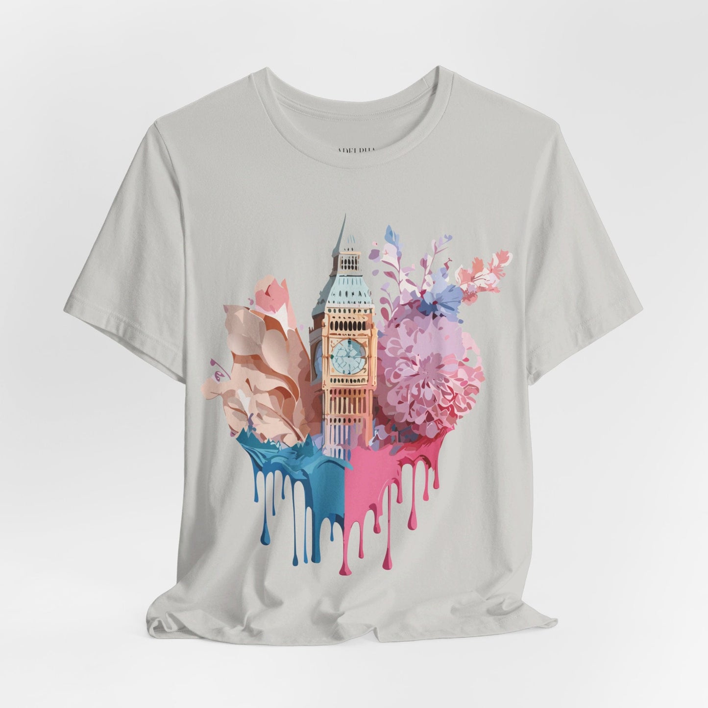 London Tourist Shirt Graphic Tee Unisex Jersey Short Sleeve Adelpha Vintage Inspired Artwork
