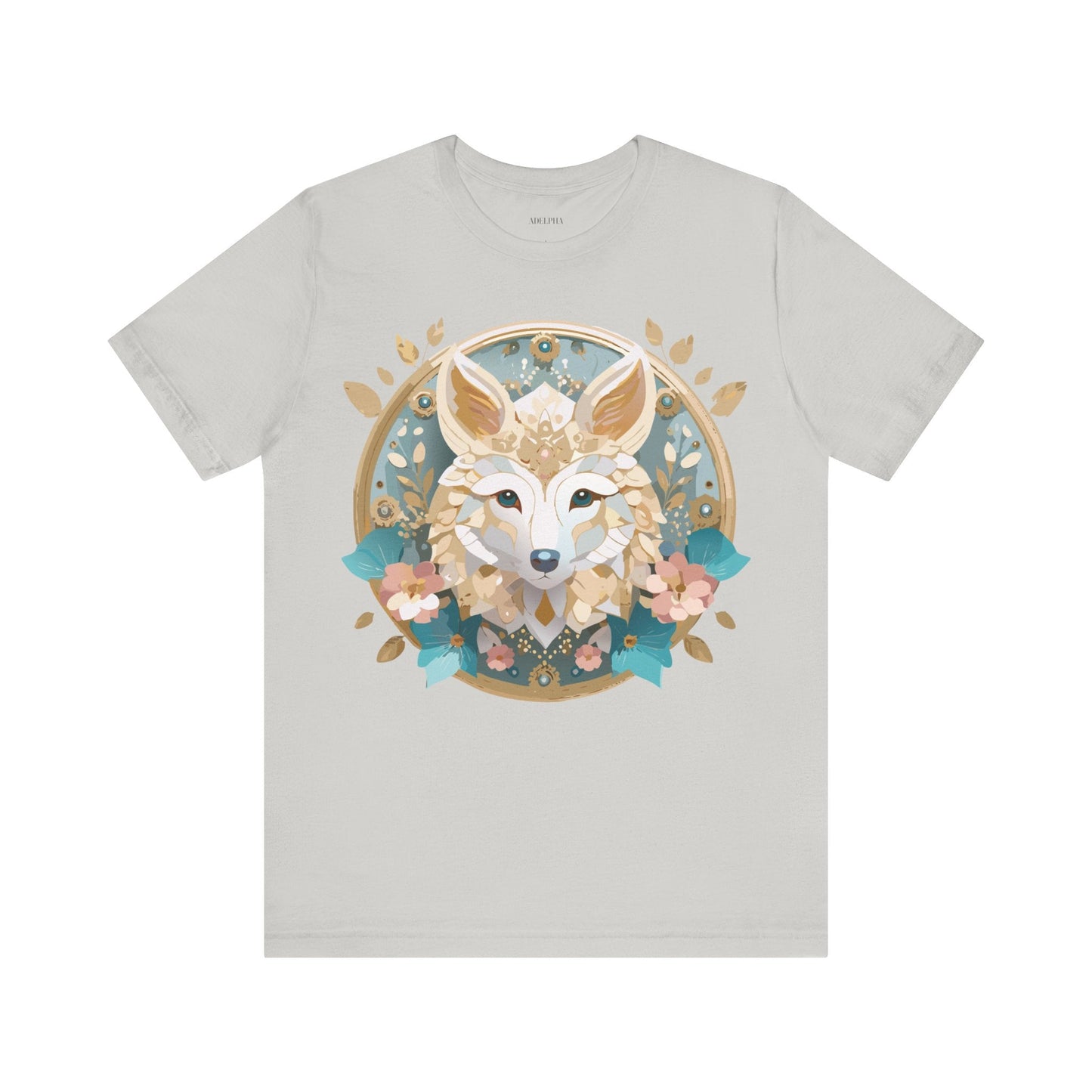 Adelpha Medallion Graphic Tee Unisex Short Sleeve Jersey Shirt With Vintage Artwork