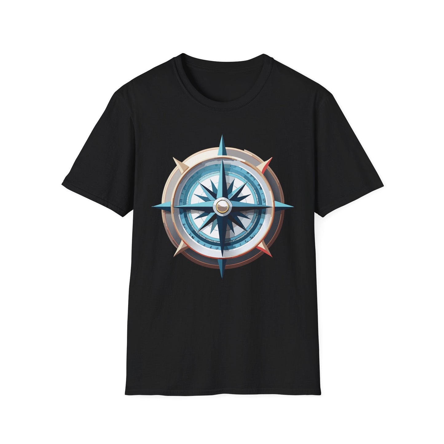 Compass Navigator Graphic Tee Unisex 100 Cotton 18