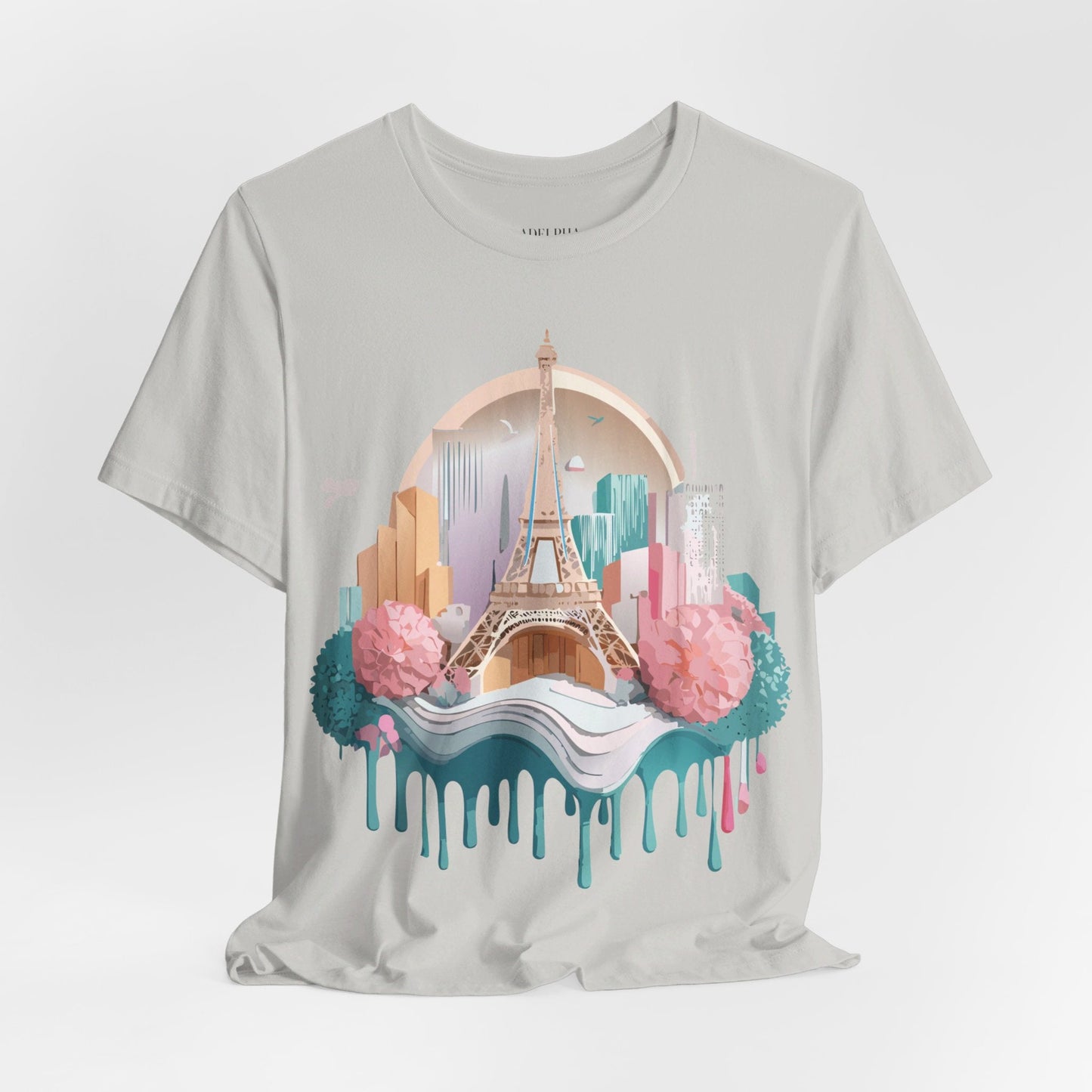 Paris Tourist Shirt Unisex Graphic Tee With Vintage Adelpha Artwork And Travel Style