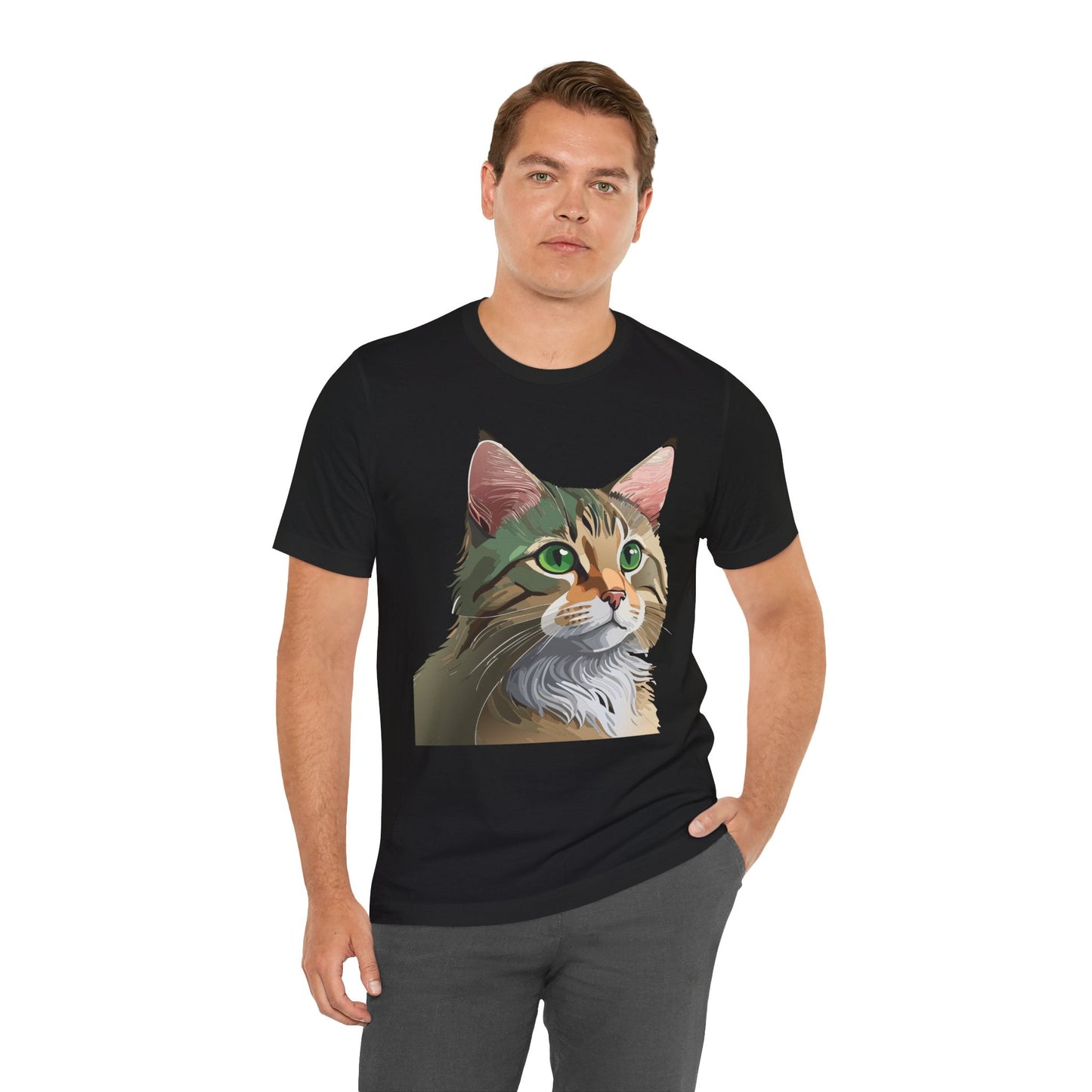 Unisex Animal Shirt Tee With Animals Art Design Wild Animals Print Tee Shirt Comfort Fit