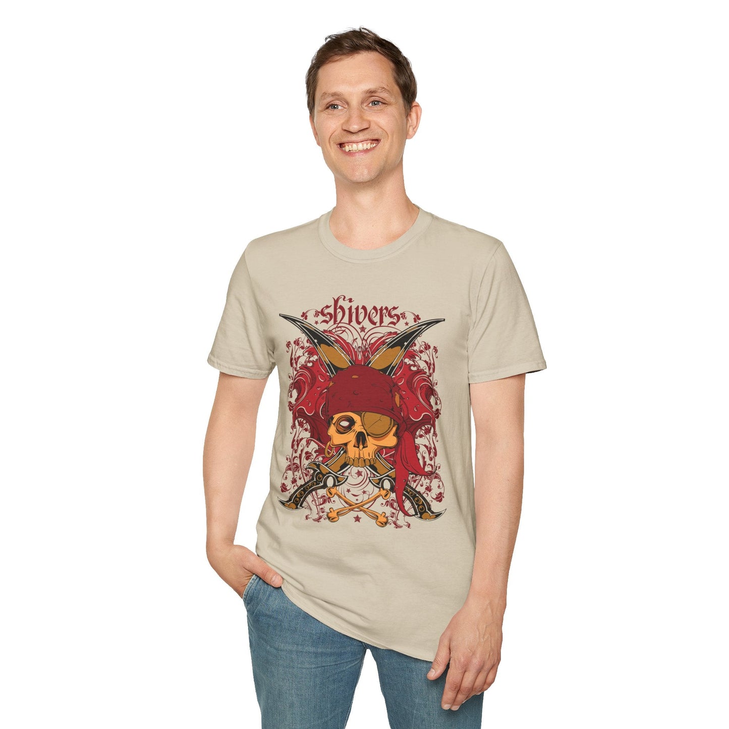 Art Design Graphic Tee Unisex Softstyle 64000 100 Percent Cotton Ring Spun For Art Lovers