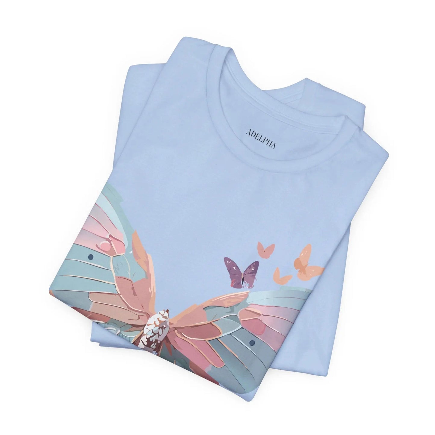 Butterfly Graphic Tee By Adelpha Unisex Vintage Inspired Artwork