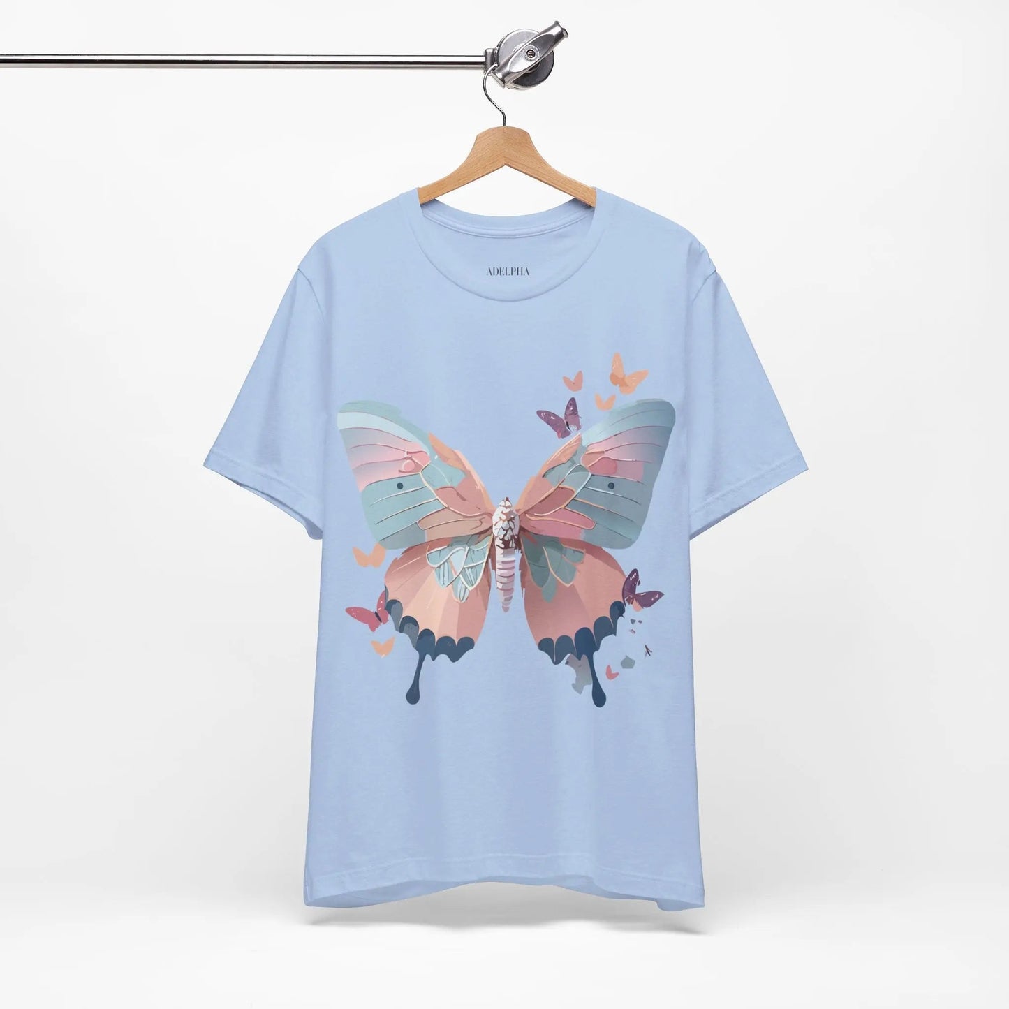 Butterfly Graphic Tee By Adelpha Unisex Vintage Inspired Artwork