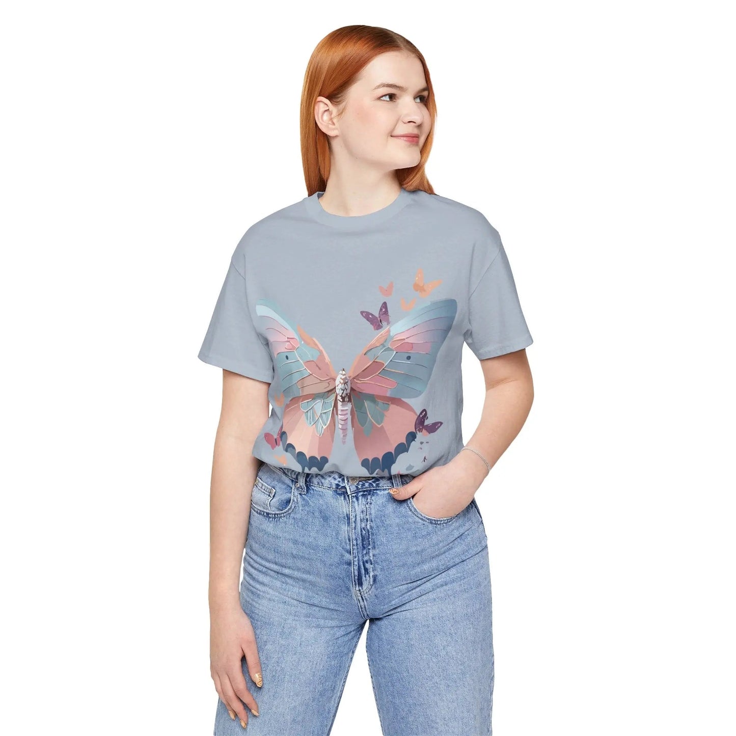 Butterfly Graphic Tee By Adelpha Unisex Vintage Inspired Artwork