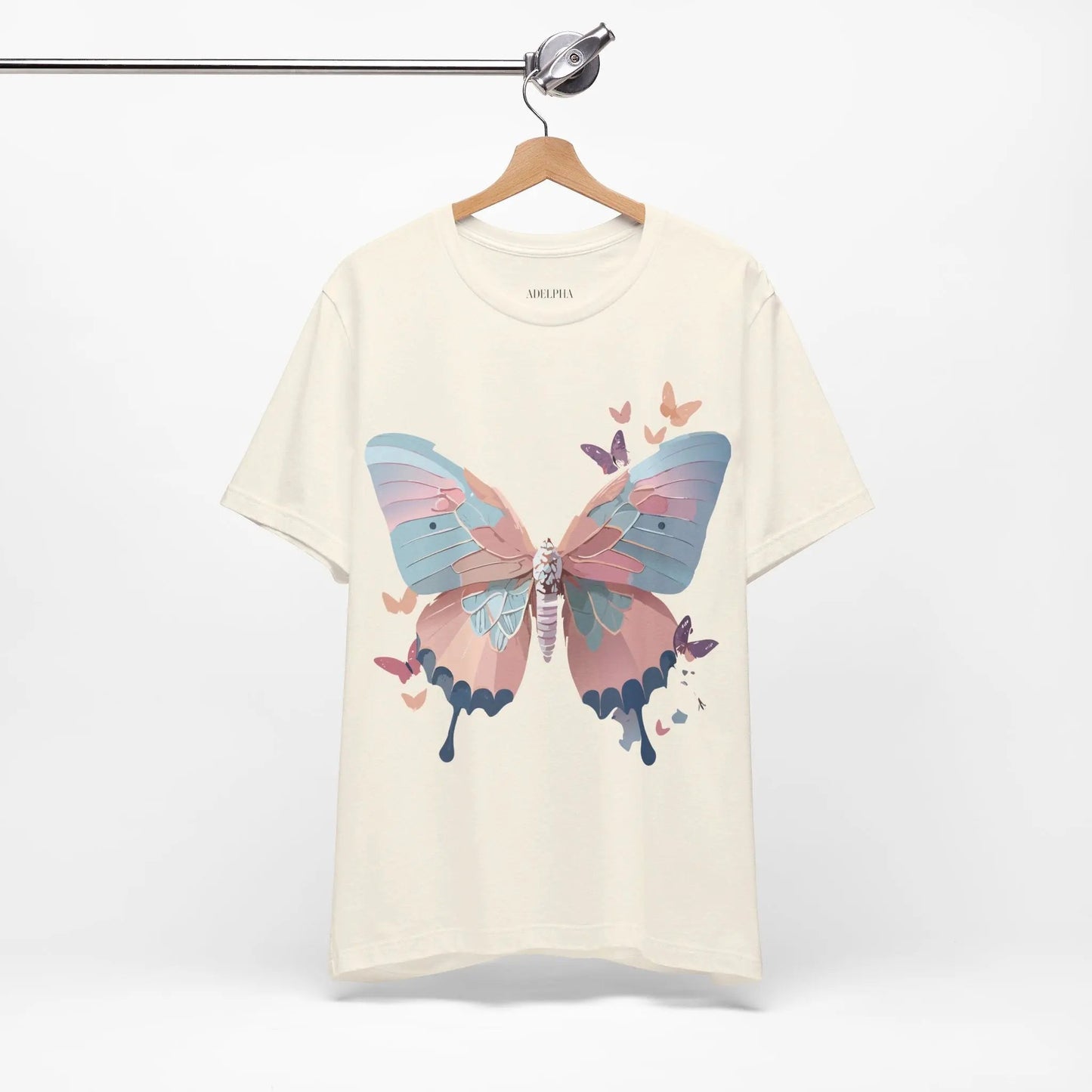 Butterfly Graphic Tee By Adelpha Unisex Vintage Inspired Artwork