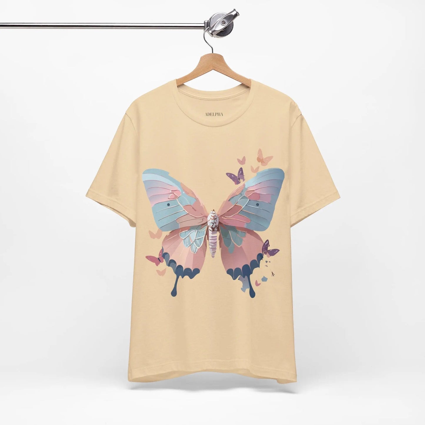 Butterfly Graphic Tee By Adelpha Unisex Vintage Inspired Artwork