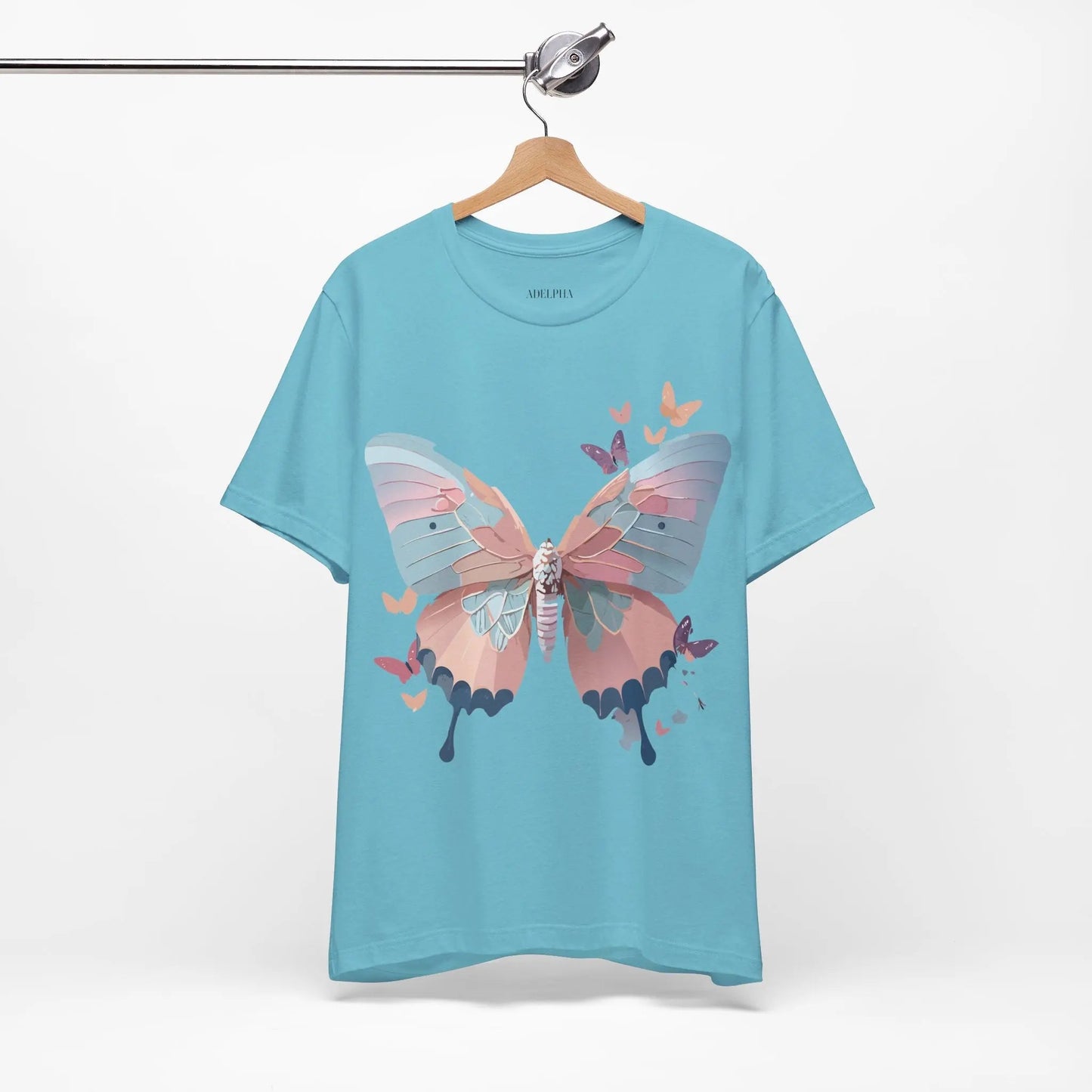 Butterfly Graphic Tee By Adelpha Unisex Vintage Inspired Artwork