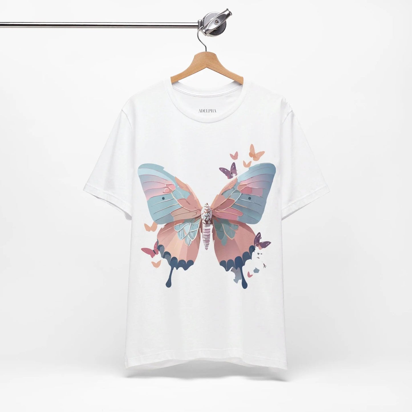 Butterfly Graphic Tee By Adelpha Unisex Vintage Inspired Artwork