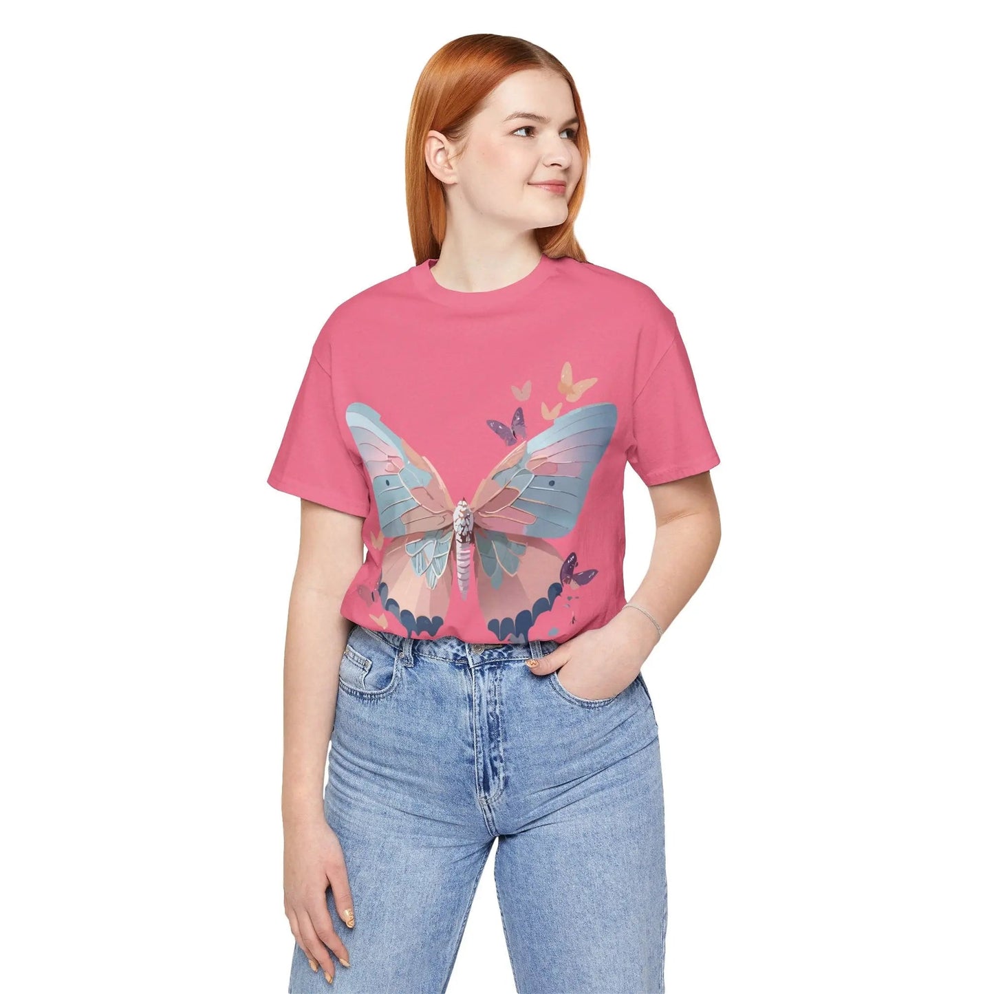 Butterfly Graphic Tee By Adelpha Unisex Vintage Inspired Artwork