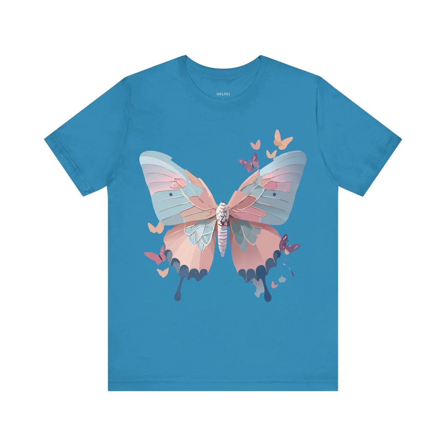 Butterfly Graphic T Shirt Unisex Jersey Short Sleeve Adelpha