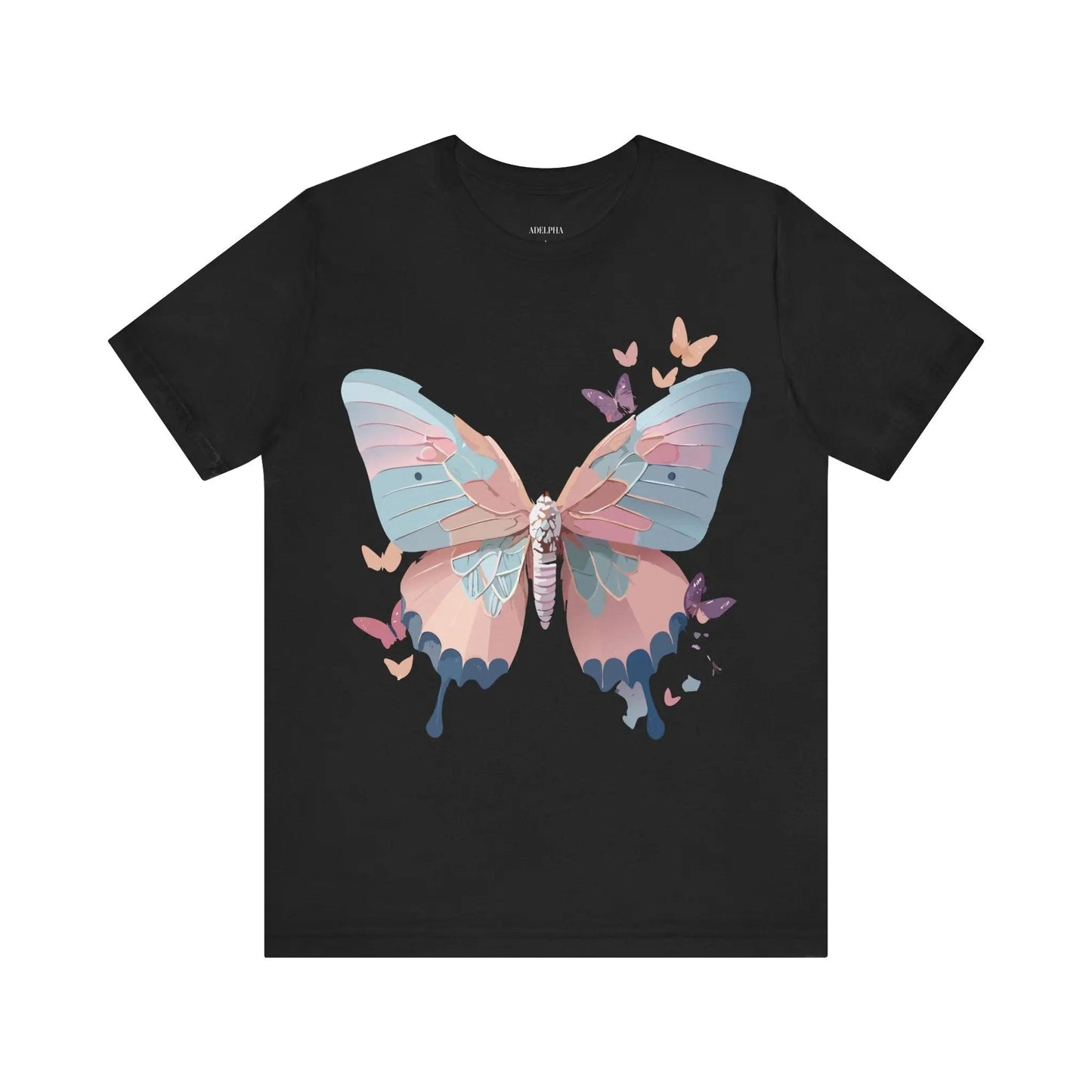 Butterfly Graphic T Shirt Unisex Jersey Short Sleeve Adelpha