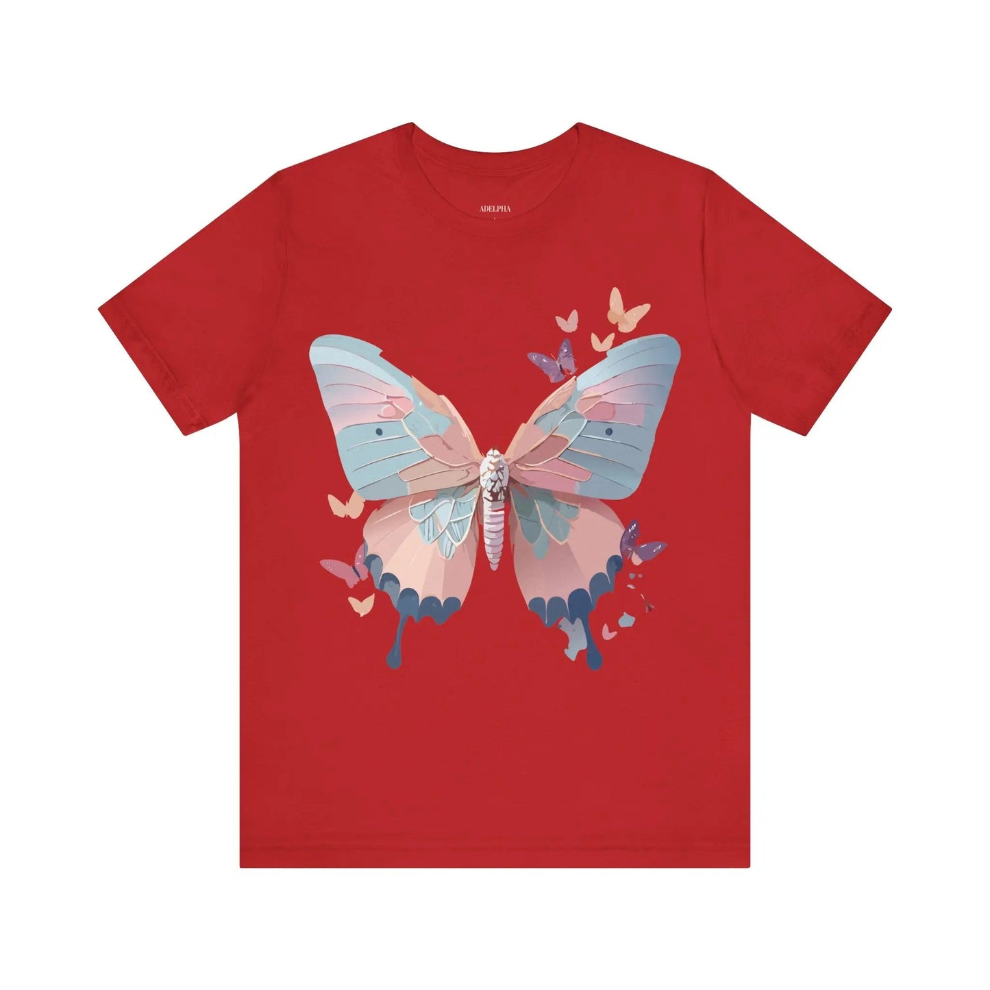 Butterfly Graphic T Shirt Unisex Jersey Short Sleeve Adelpha