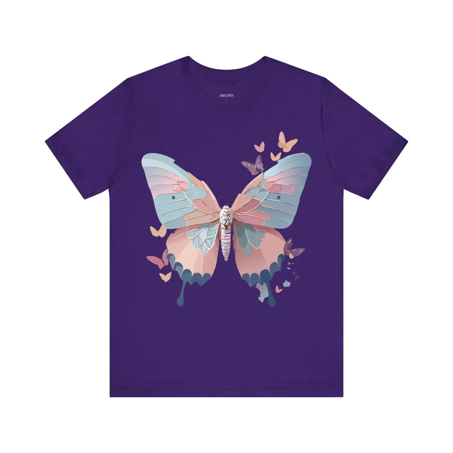 Butterfly Graphic T Shirt Unisex Jersey Short Sleeve Adelpha