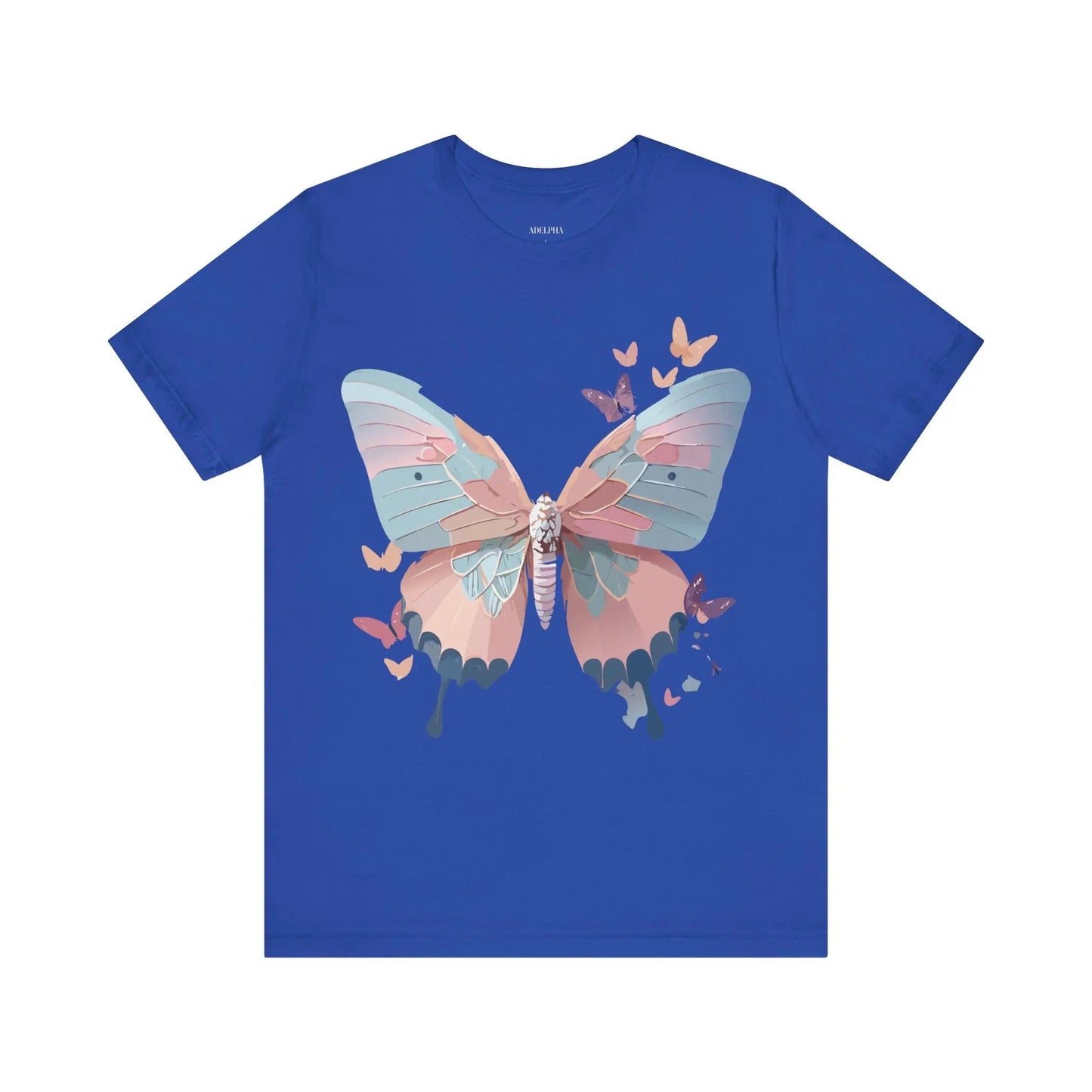 Butterfly Graphic T Shirt Unisex Jersey Short Sleeve Adelpha