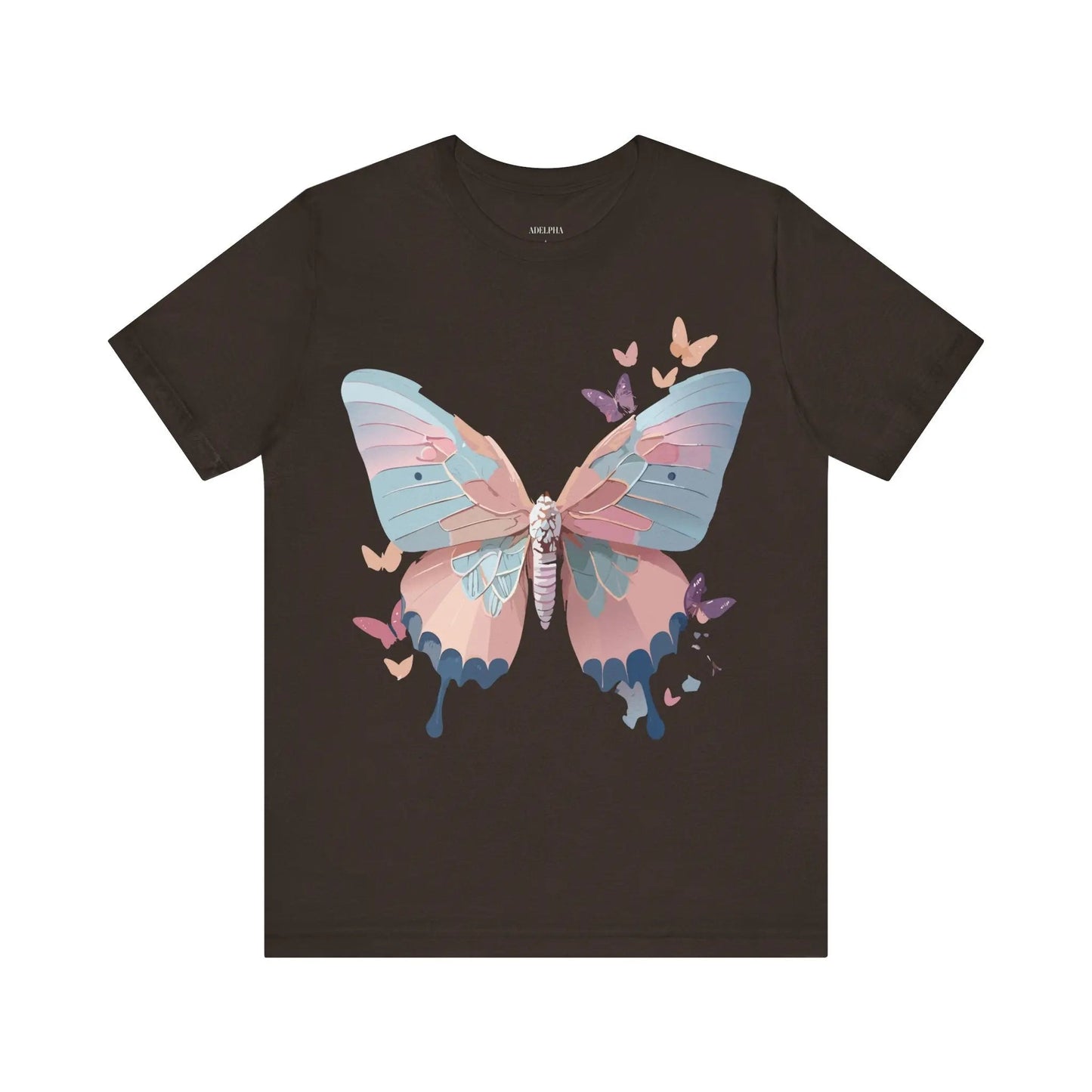 Butterfly Graphic T Shirt Unisex Jersey Short Sleeve Adelpha