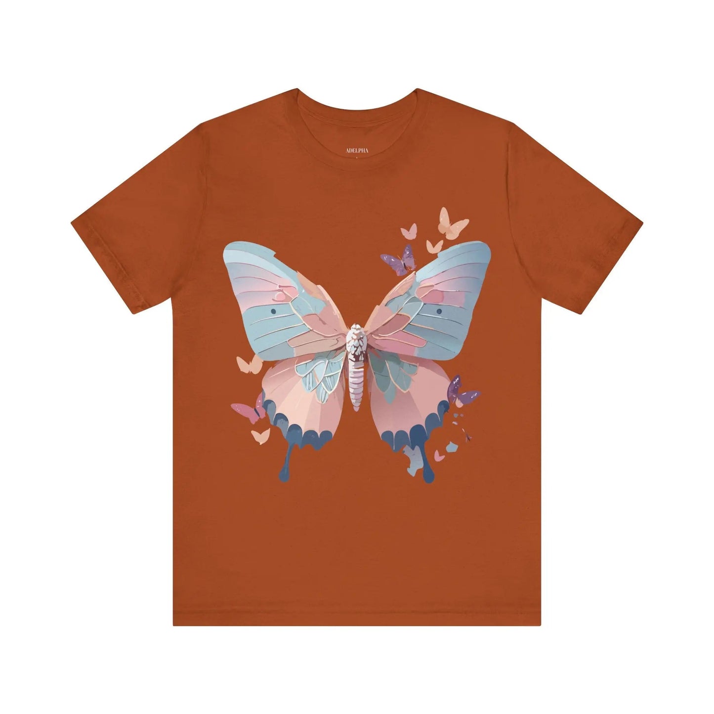 Butterfly Graphic T Shirt Unisex Jersey Short Sleeve Adelpha