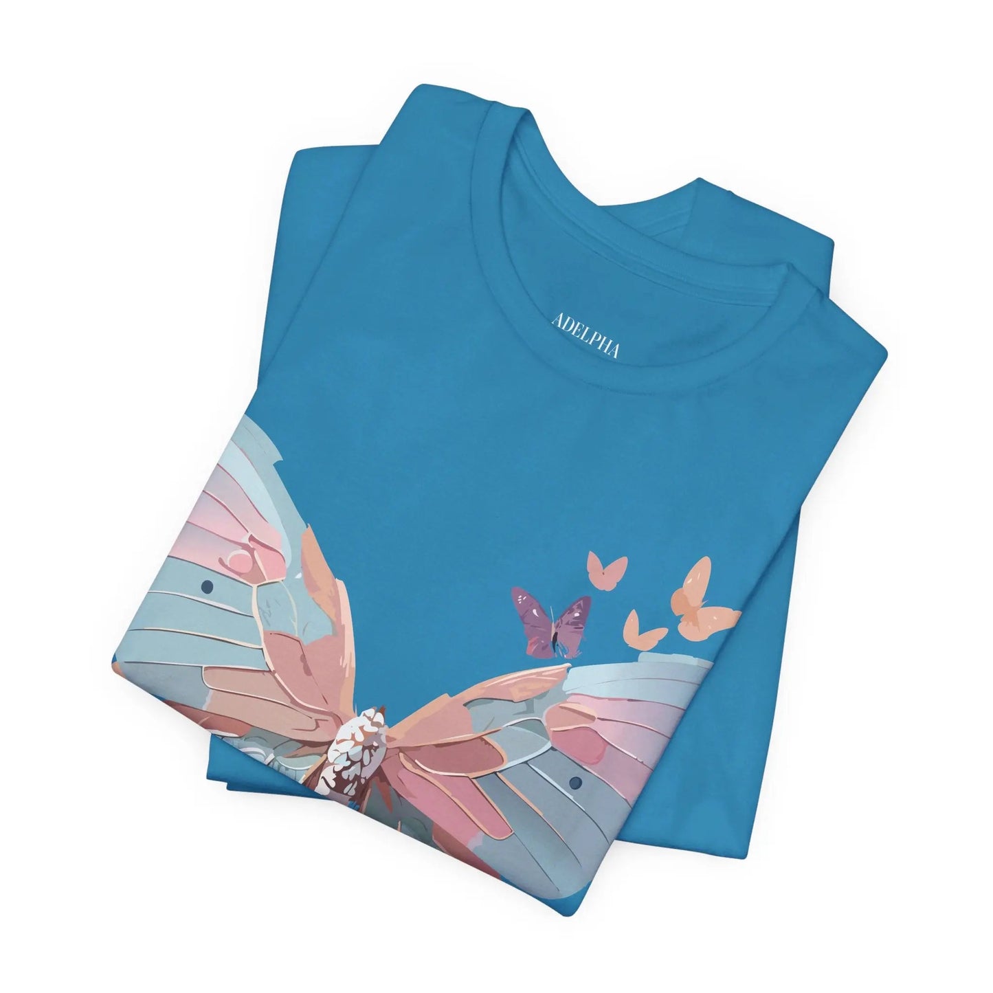 Butterfly Graphic T Shirt Unisex Jersey Short Sleeve Adelpha