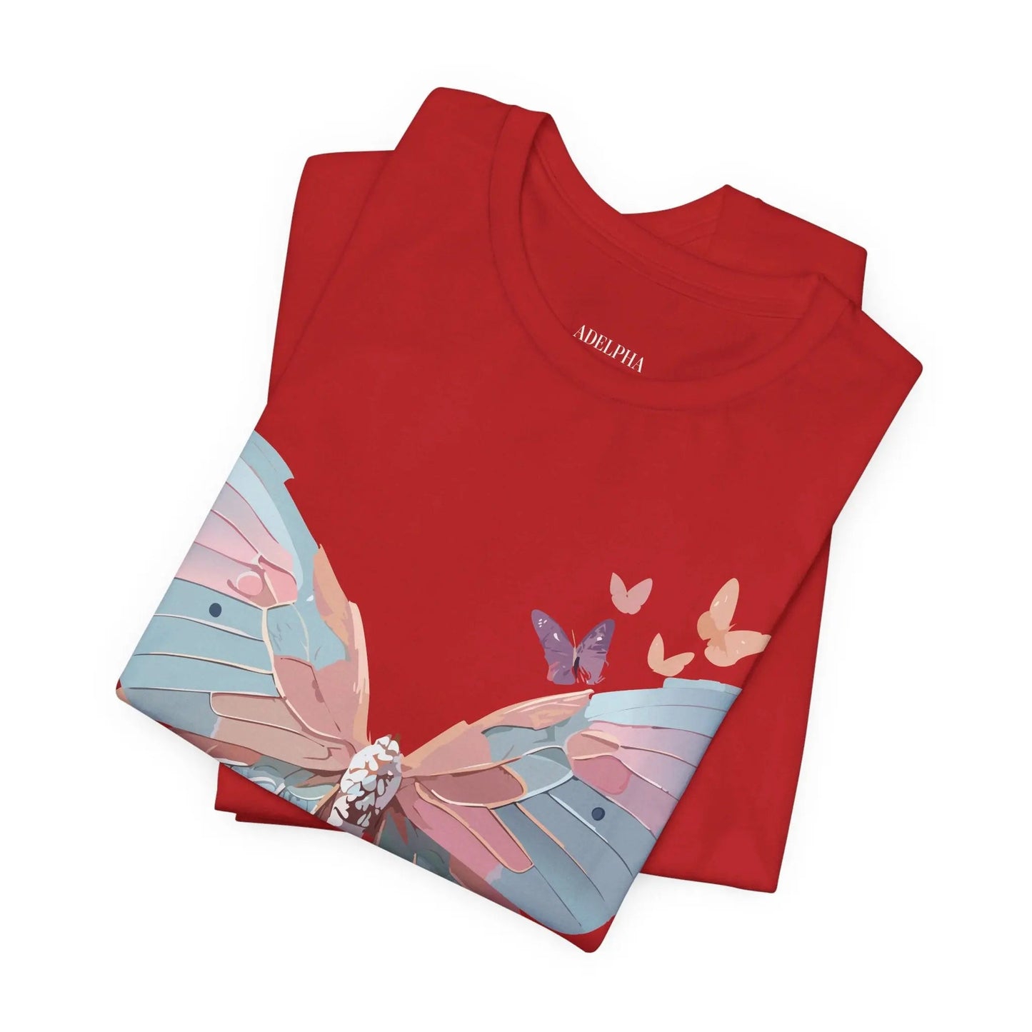 Butterfly Graphic T Shirt Unisex Jersey Short Sleeve Adelpha