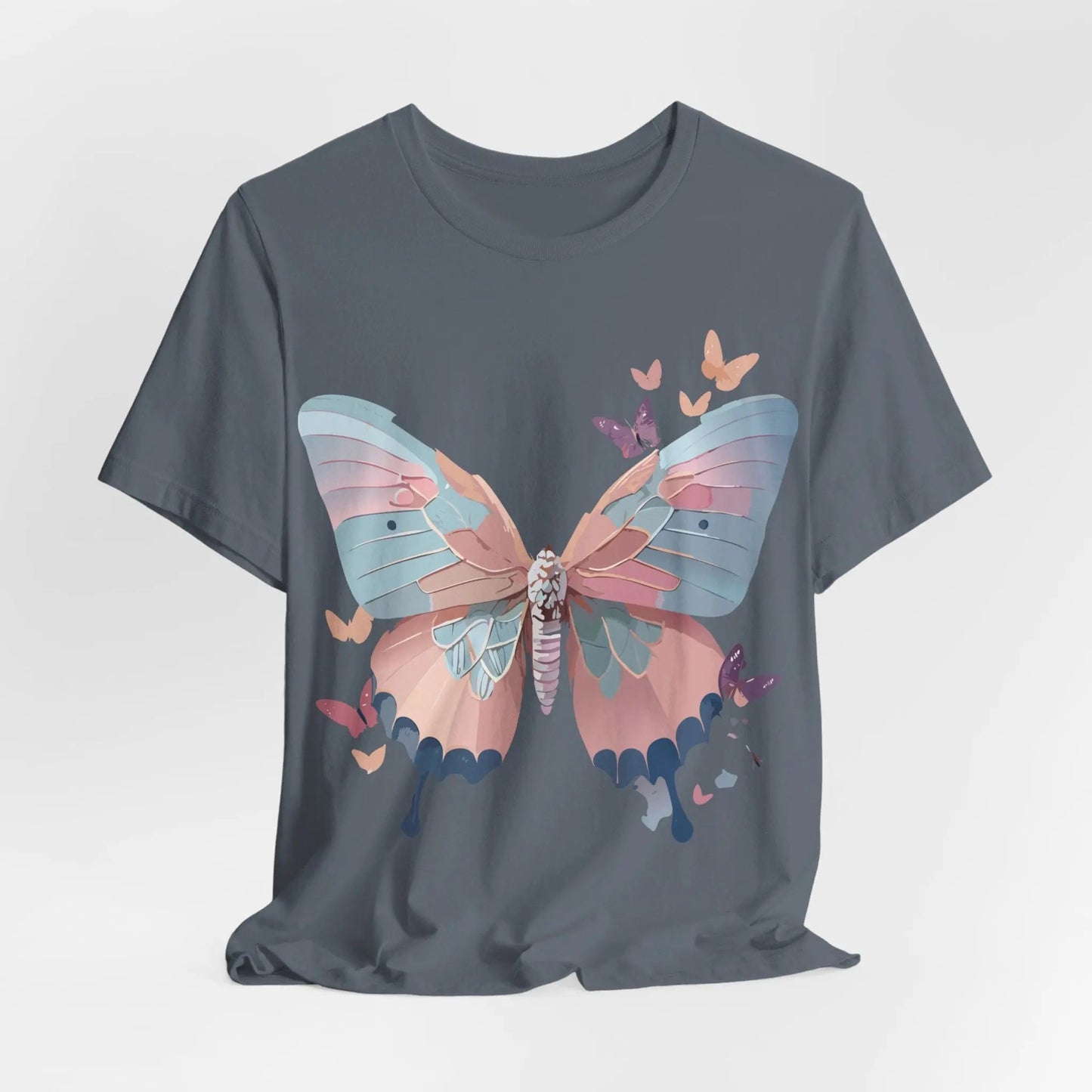 Butterfly Graphic T Shirt Unisex Jersey Short Sleeve Adelpha