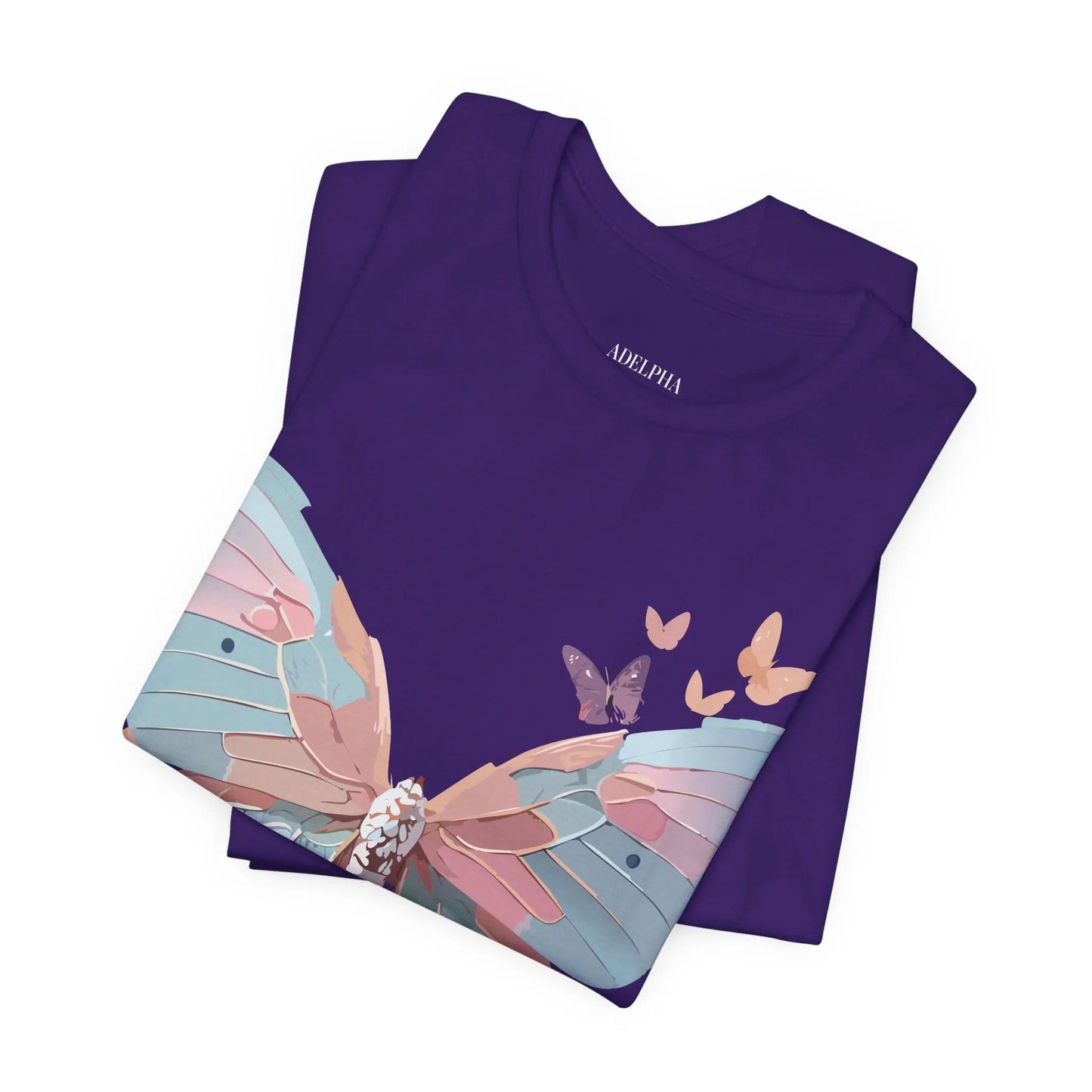 Butterfly Graphic T Shirt Unisex Jersey Short Sleeve Adelpha