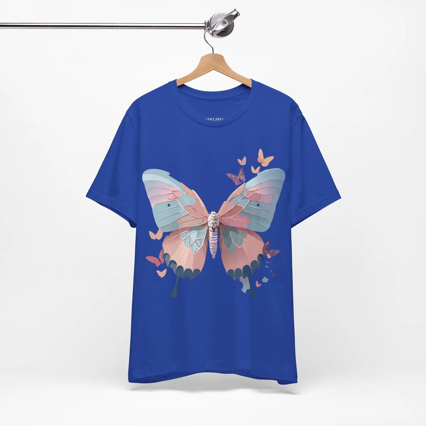 Butterfly Graphic T Shirt Unisex Jersey Short Sleeve Adelpha