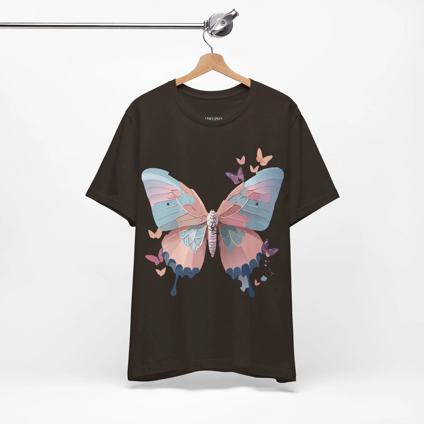 Butterfly Graphic T Shirt Unisex Jersey Short Sleeve Adelpha