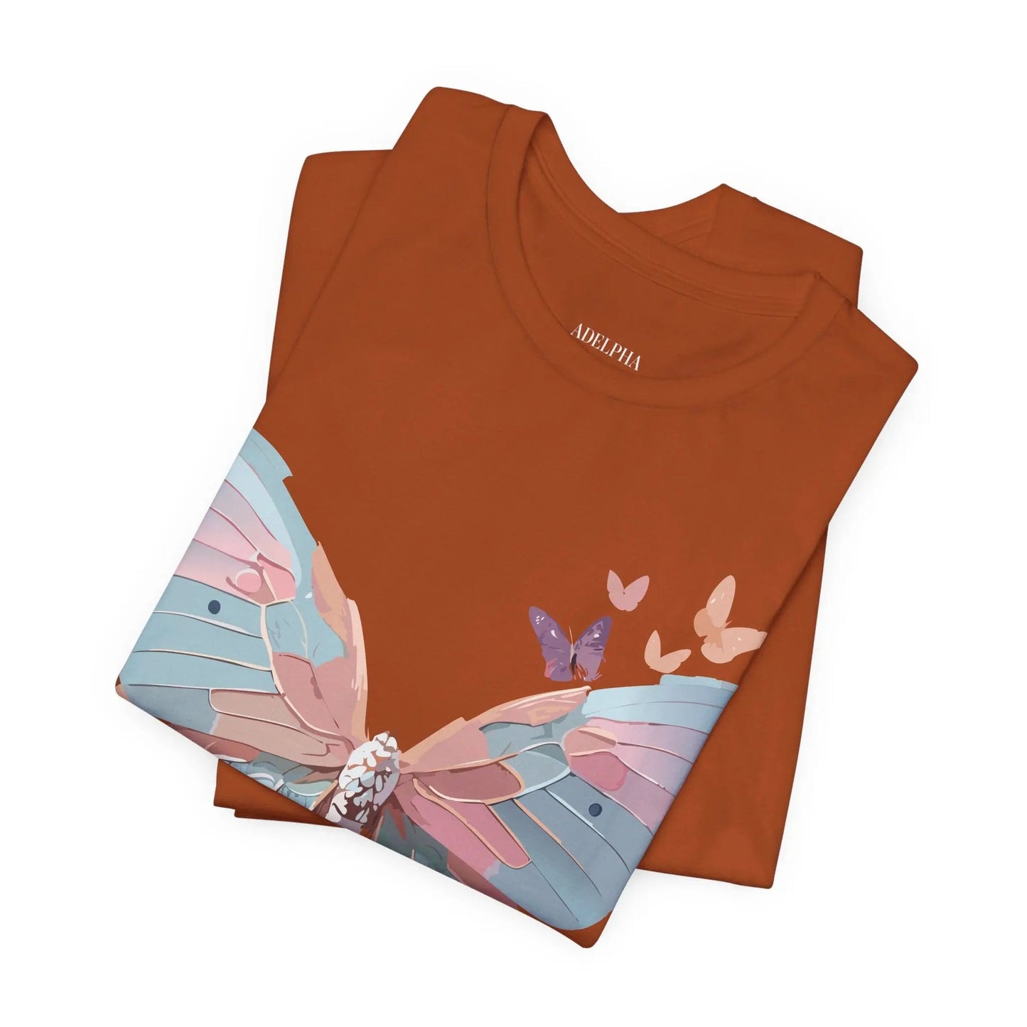 Butterfly Graphic T Shirt Unisex Jersey Short Sleeve Adelpha