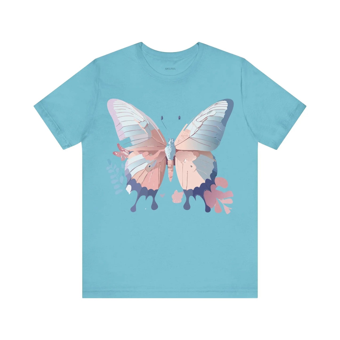 Butterfly Graphic Unisex 100 Cotton Lightweight Vintage Design Jersey Tee 121