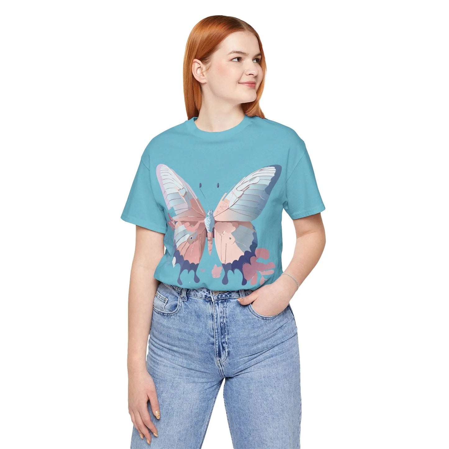Adelpha Butterfly Graphic Tee Unisex Jersey Short Sleeve Vintage Art Design