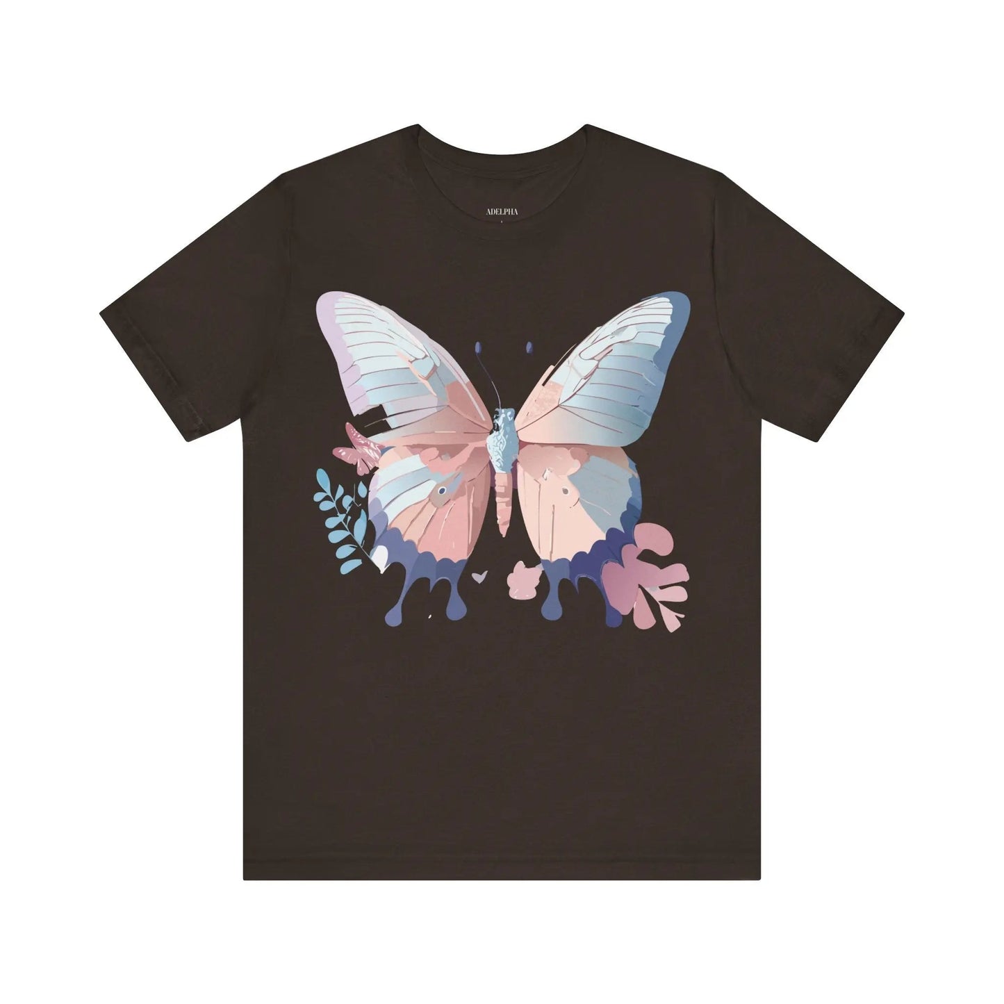 Butterfly Graphic Tee Unisex Jersey Short Sleeve Adelpha Art Design