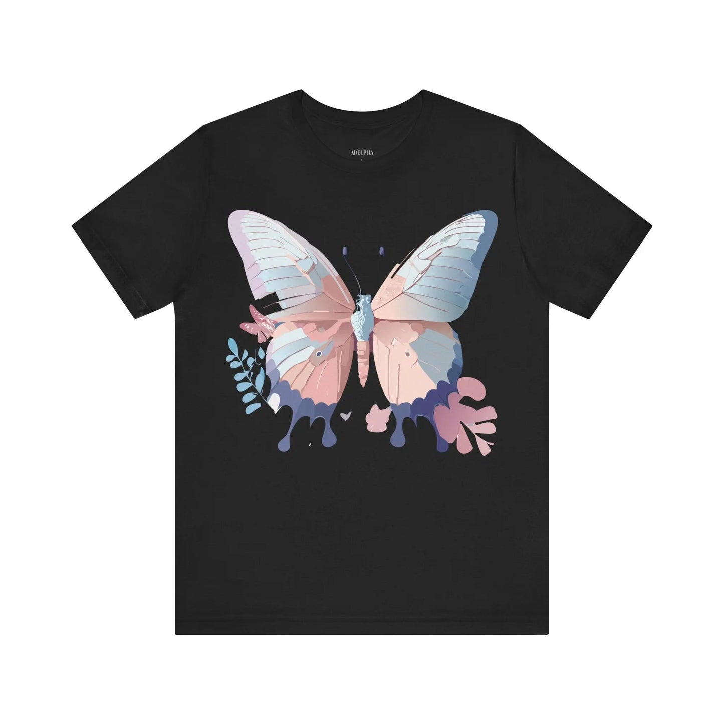Butterfly Graphic Tee Unisex Jersey Short Sleeve Adelpha Art Design