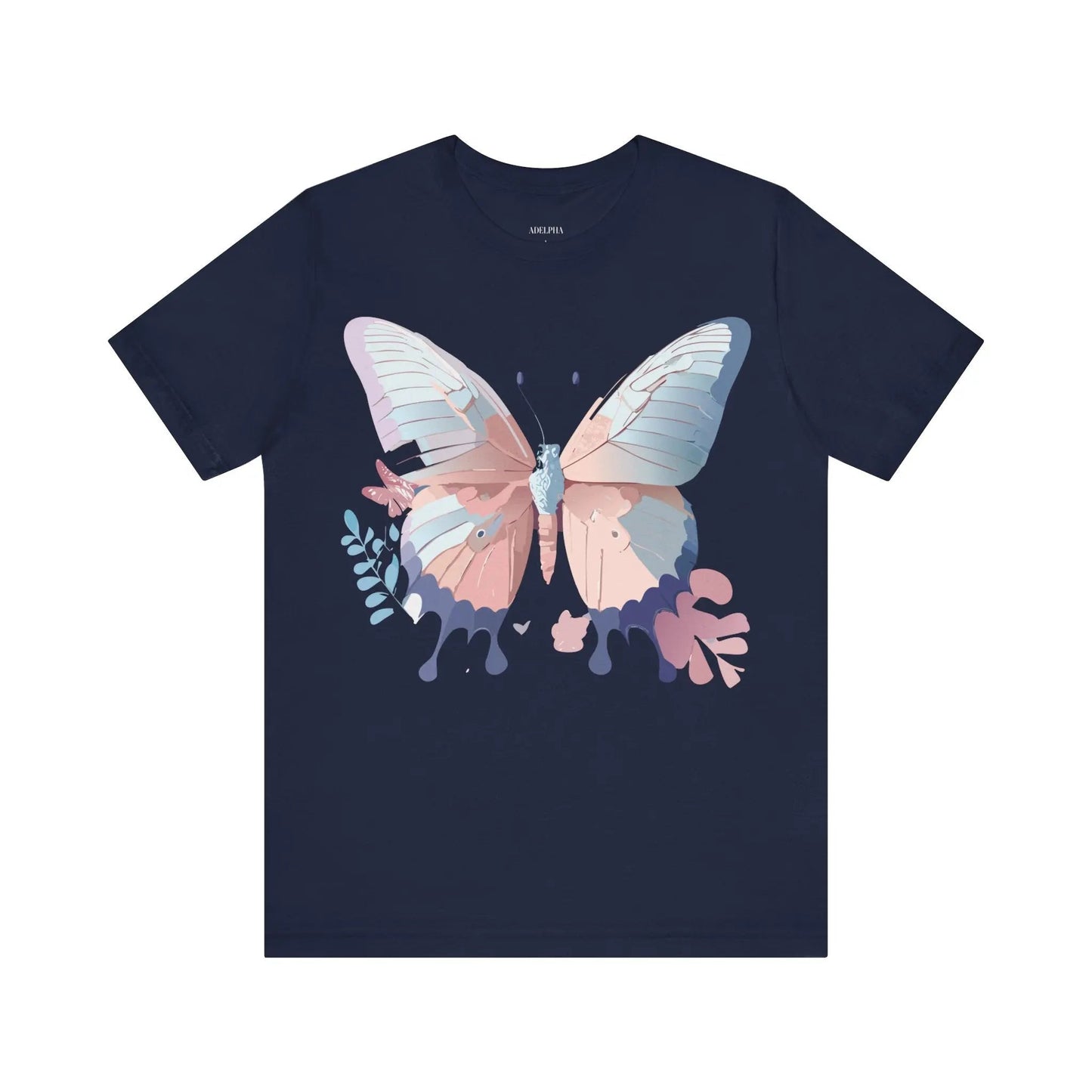Butterfly Graphic Tee Unisex Jersey Short Sleeve Adelpha Art Design