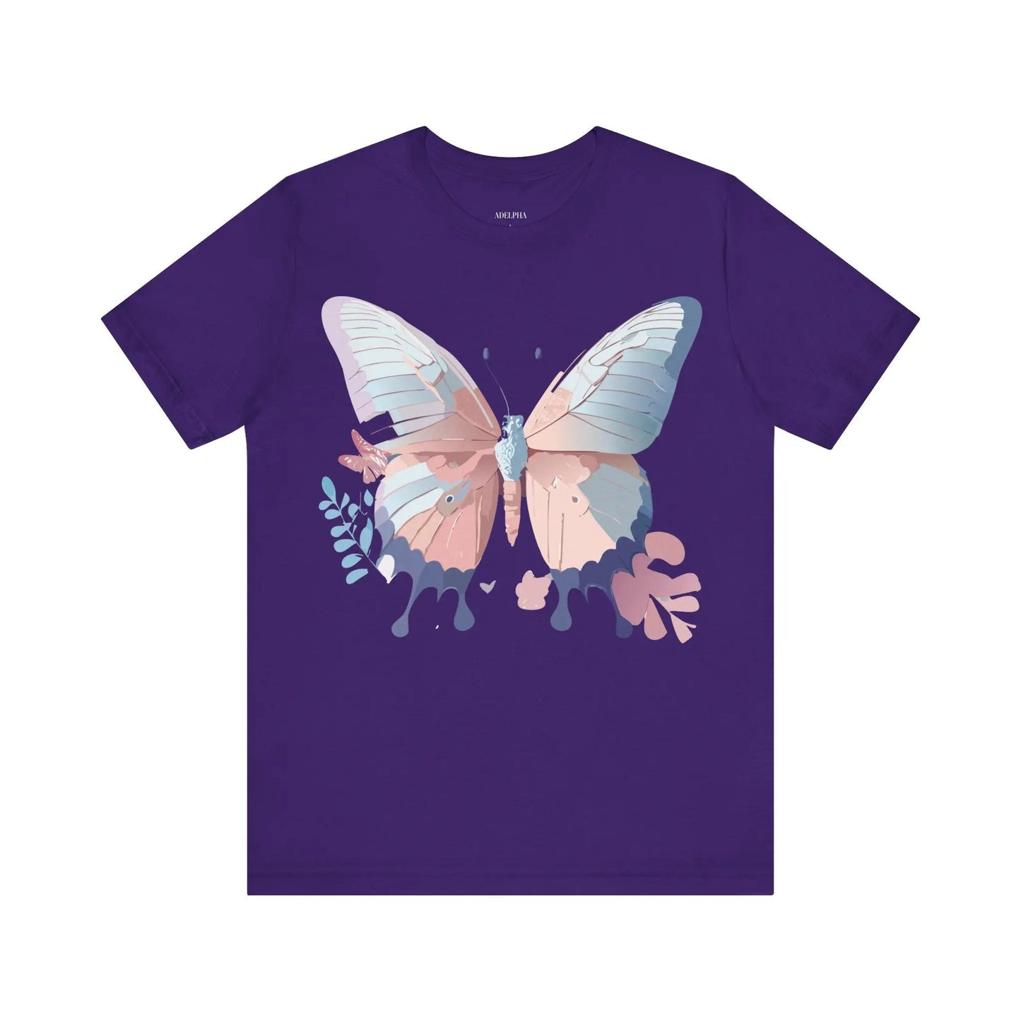 Butterfly Graphic Tee Unisex Jersey Short Sleeve Adelpha Art Design