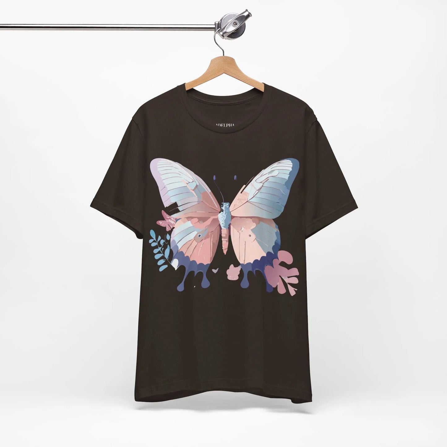 Butterfly Graphic Tee Unisex Jersey Short Sleeve Adelpha Art Design