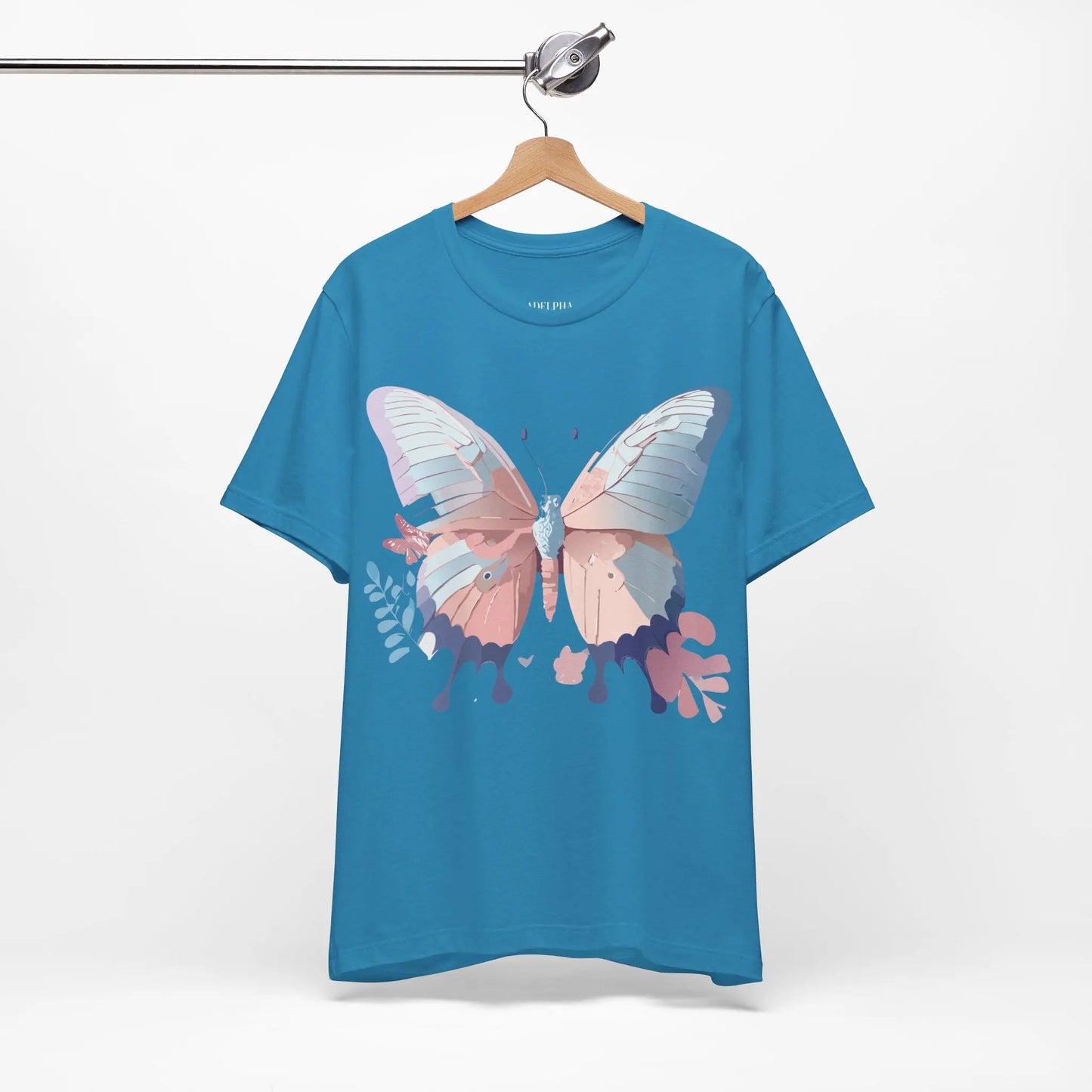 Butterfly Graphic Tee Unisex Jersey Short Sleeve Adelpha Art Design