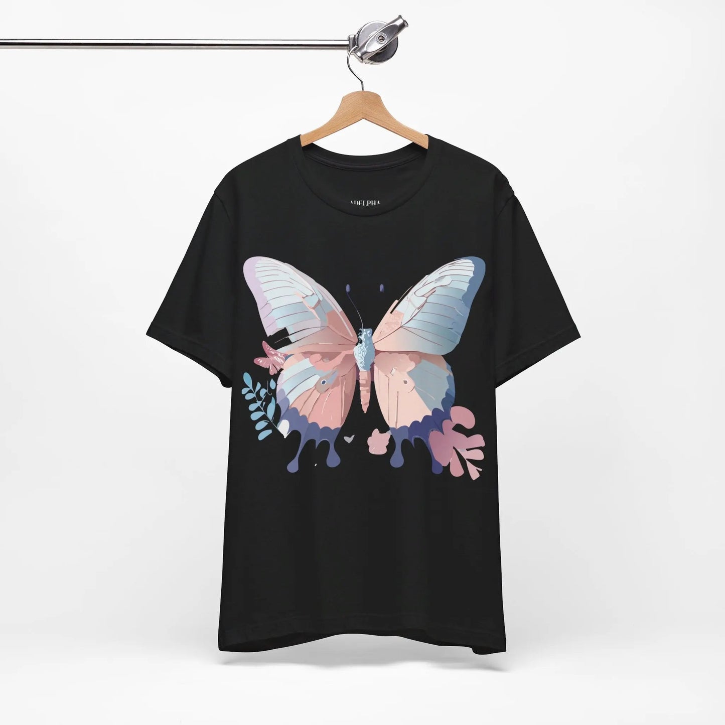 Butterfly Graphic Tee Unisex Jersey Short Sleeve Adelpha Art Design
