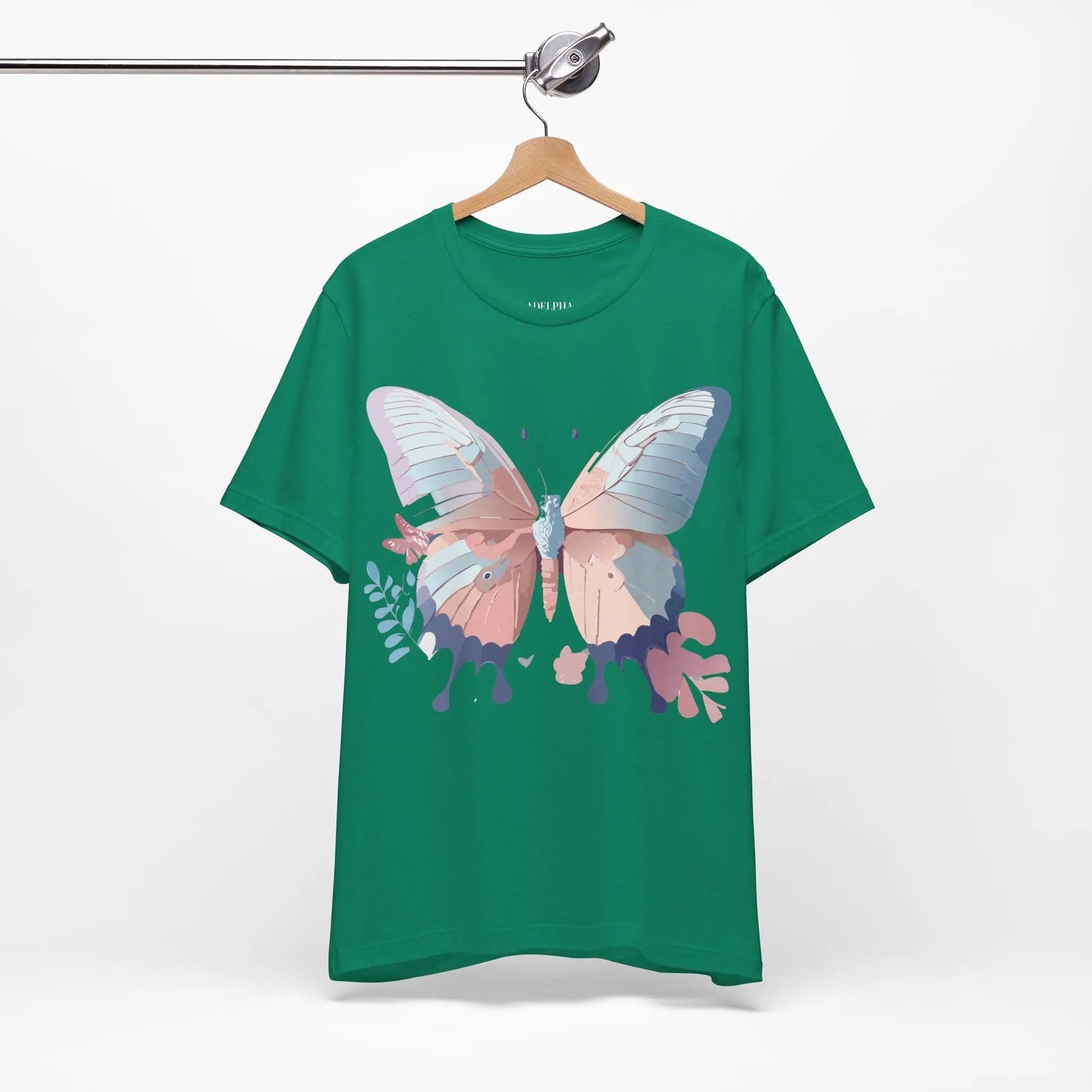 Butterfly Graphic Tee Unisex Jersey Short Sleeve Adelpha Art Design