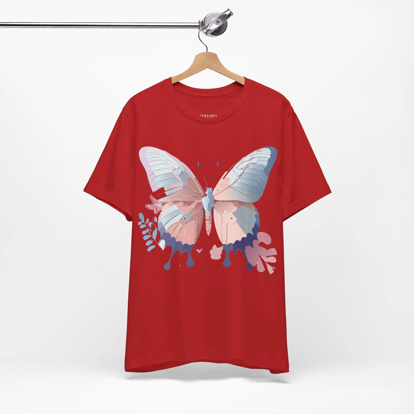 Butterfly Graphic Tee Unisex Jersey Short Sleeve Adelpha Art Design